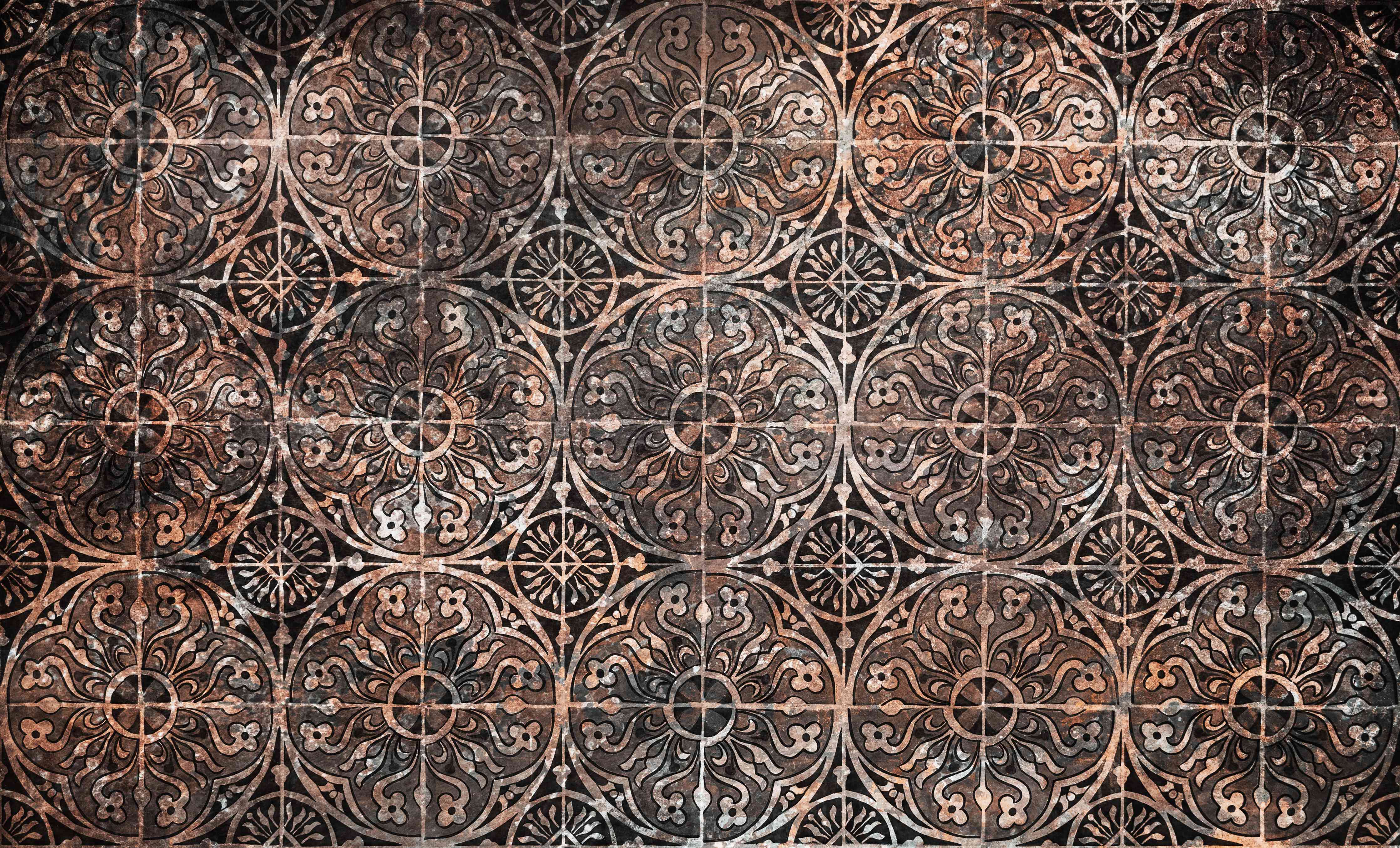 Wandverkleidung Wohnzimmer-Zeitlose Grau-Weiß Fliesenmuster