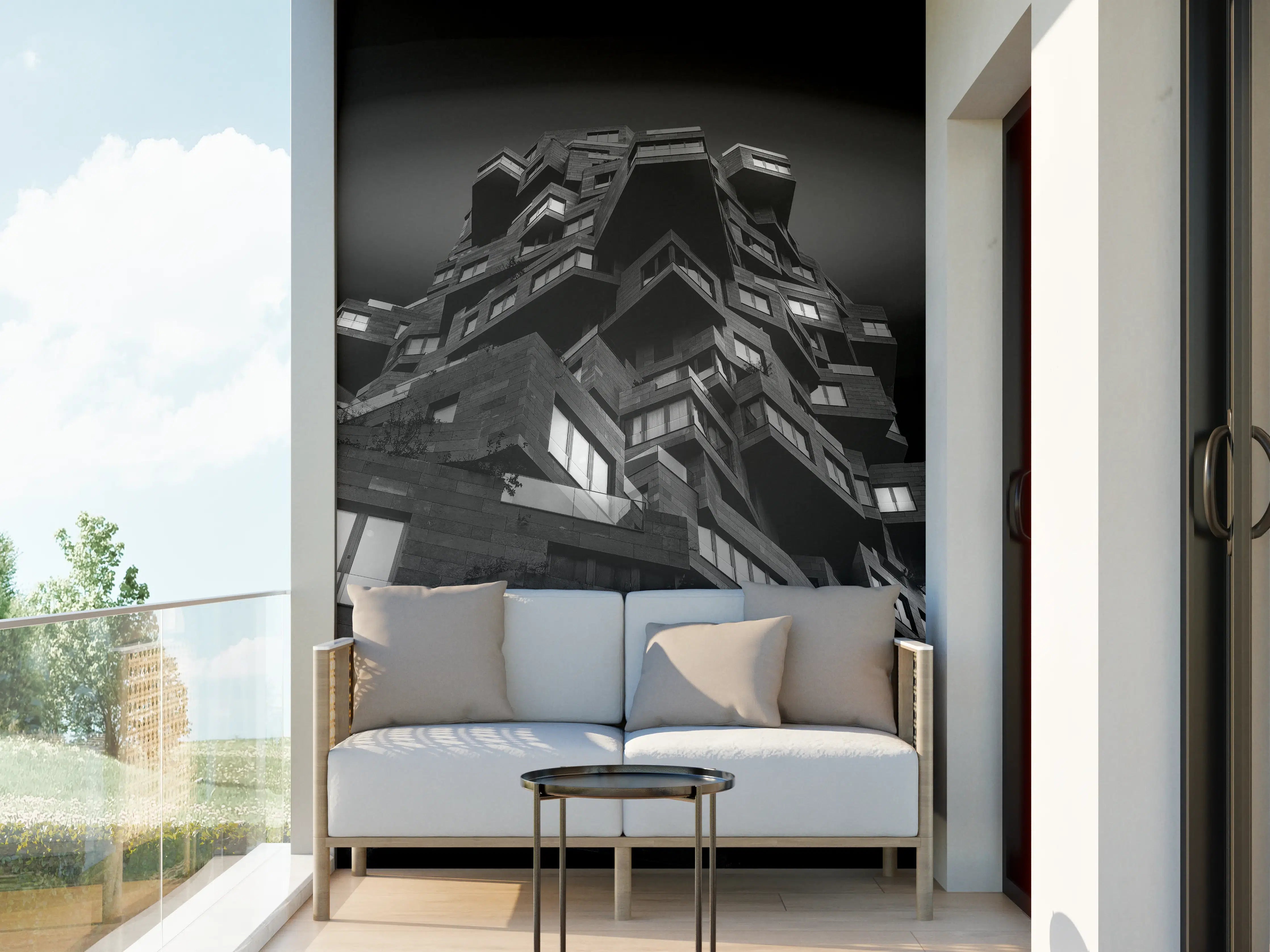 Wandverkleidung außen - Abstrakte Architektur