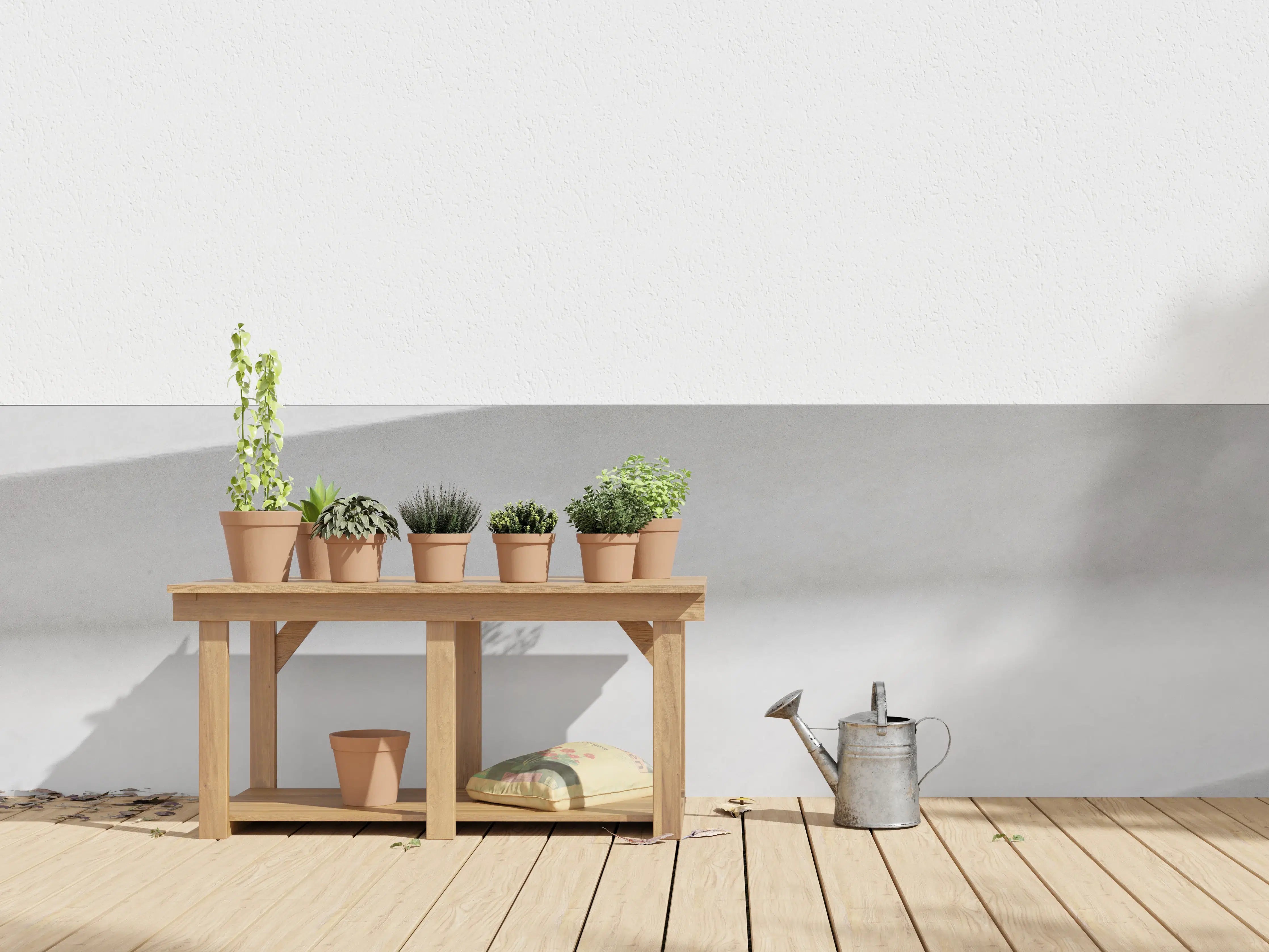 Wandverkleidung außen - Abstrakte minimalistische Papierfaltung
