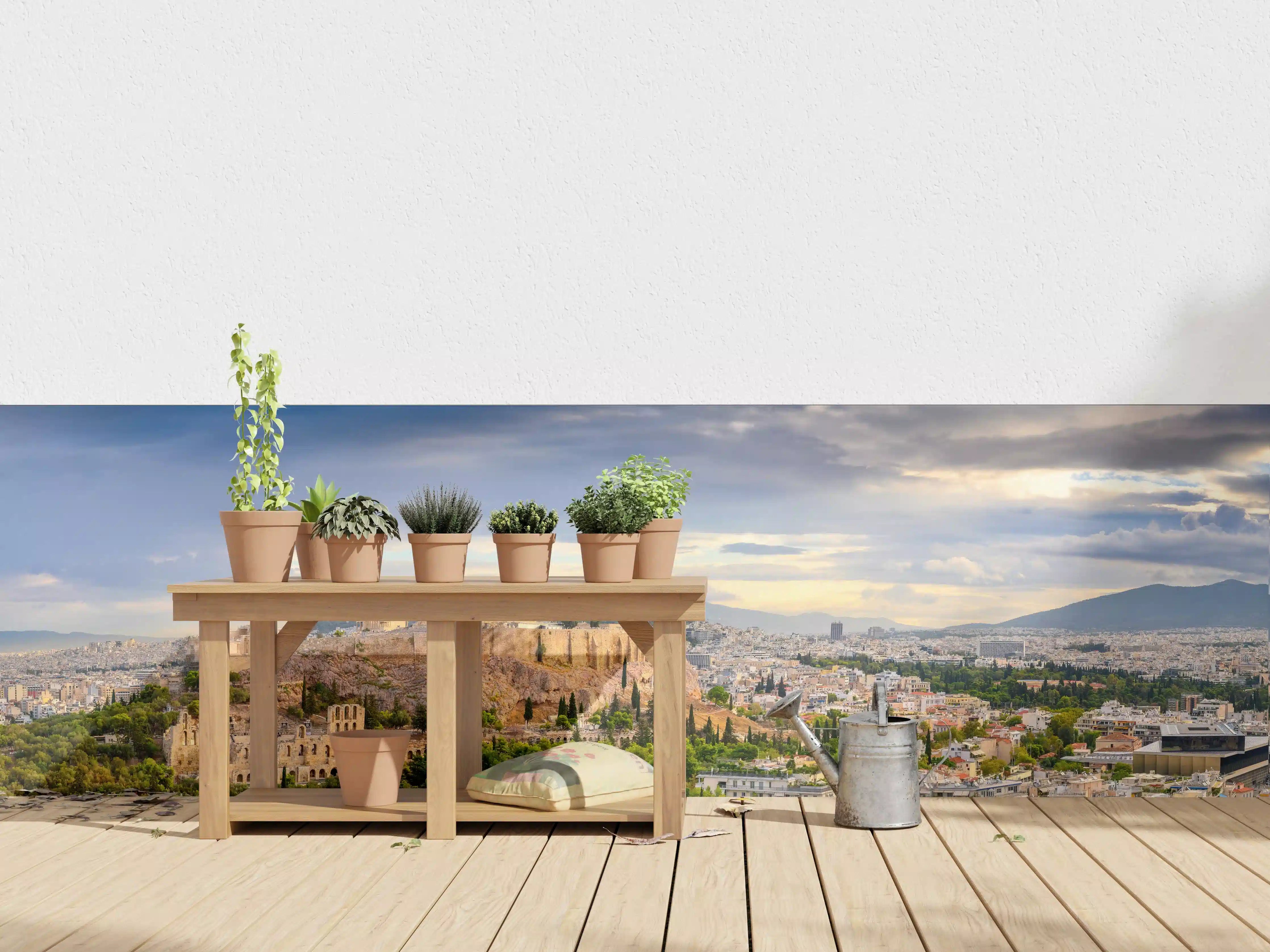 Wandverkleidung außen - Akropolis Athen Panorama
