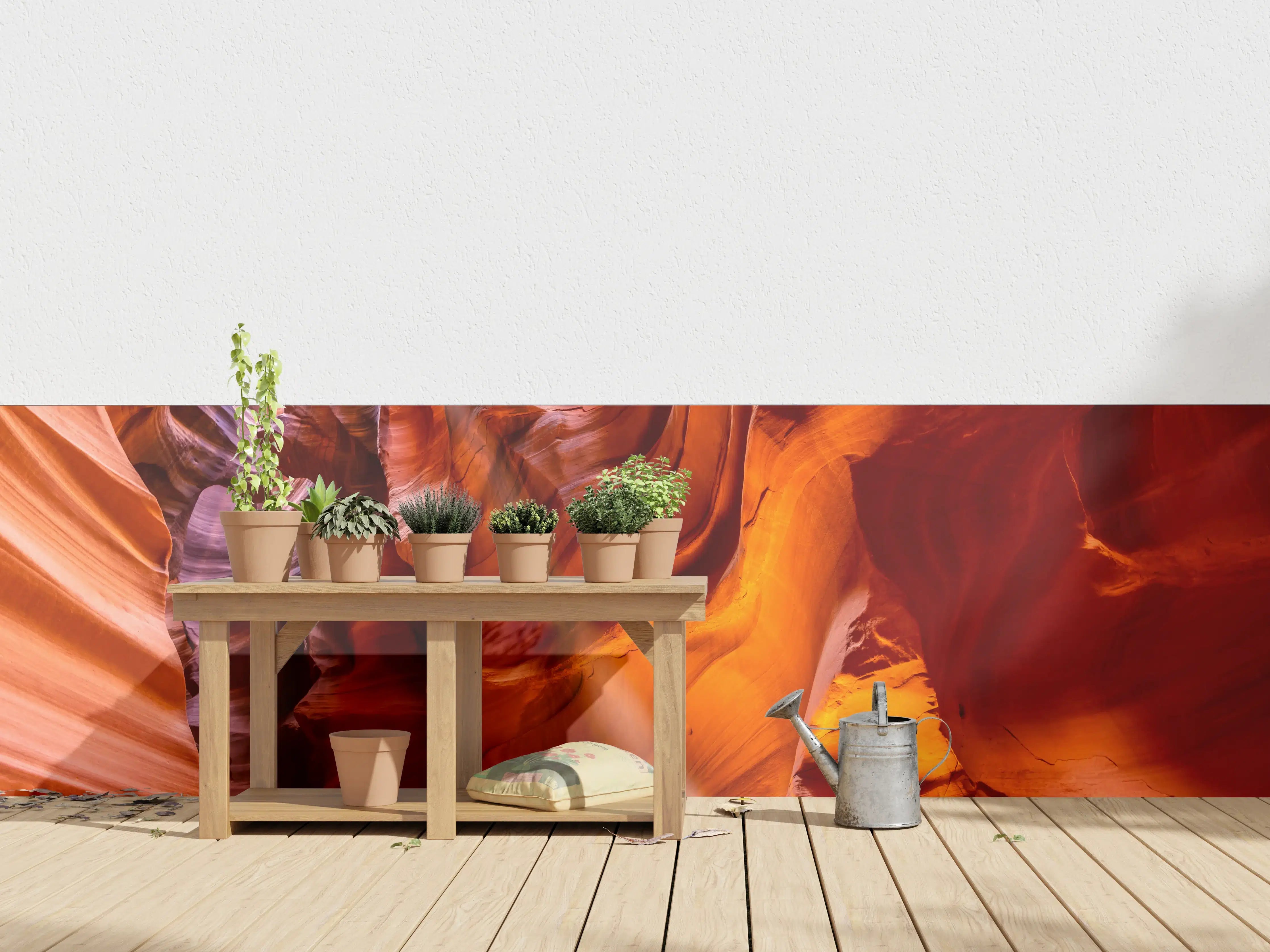 Wandverkleidung außen - Antelope Canyon Farbenspiel