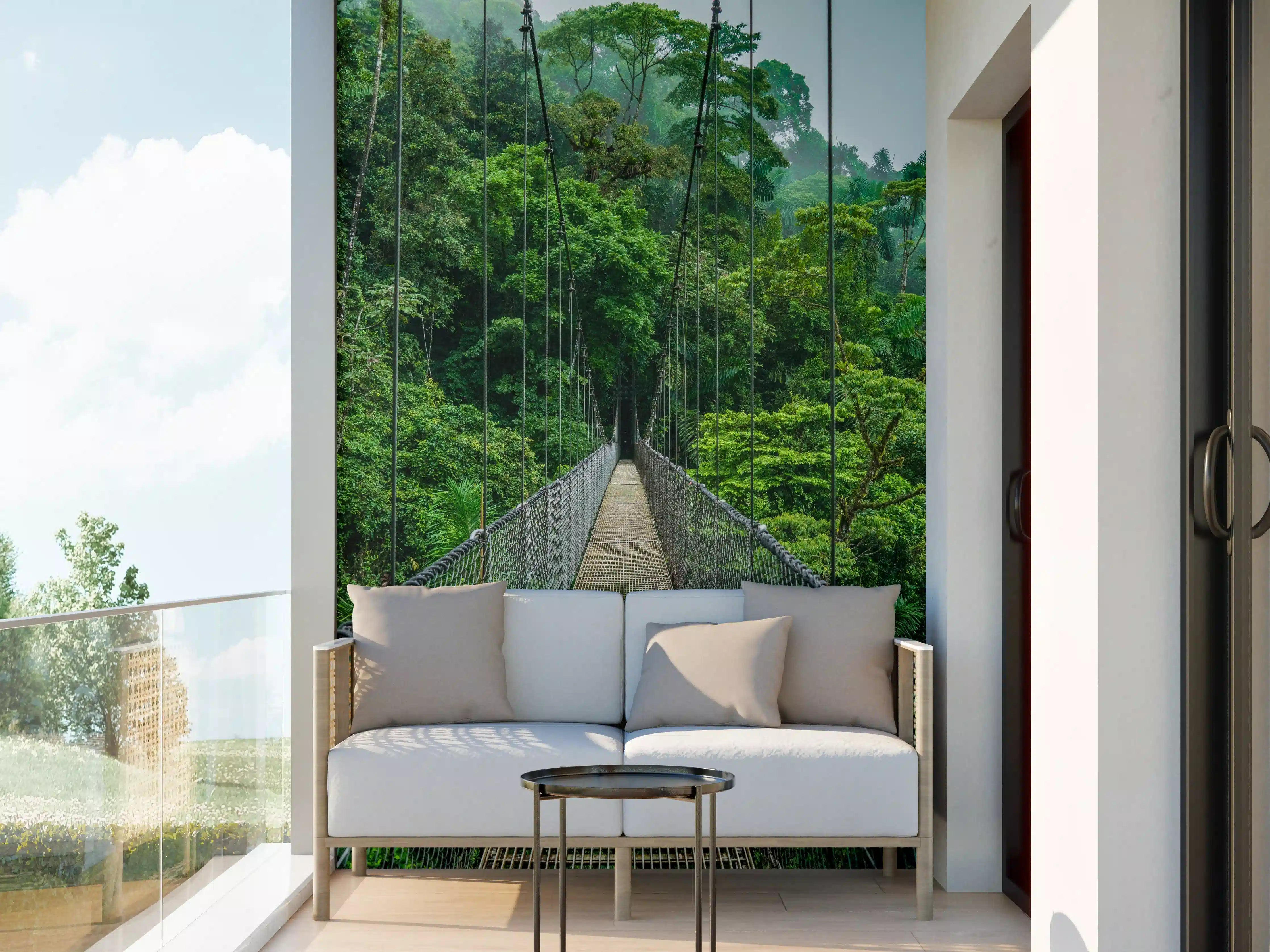 Wandverkleidung außen - Arenal-Hängebrücke - Costa Rica