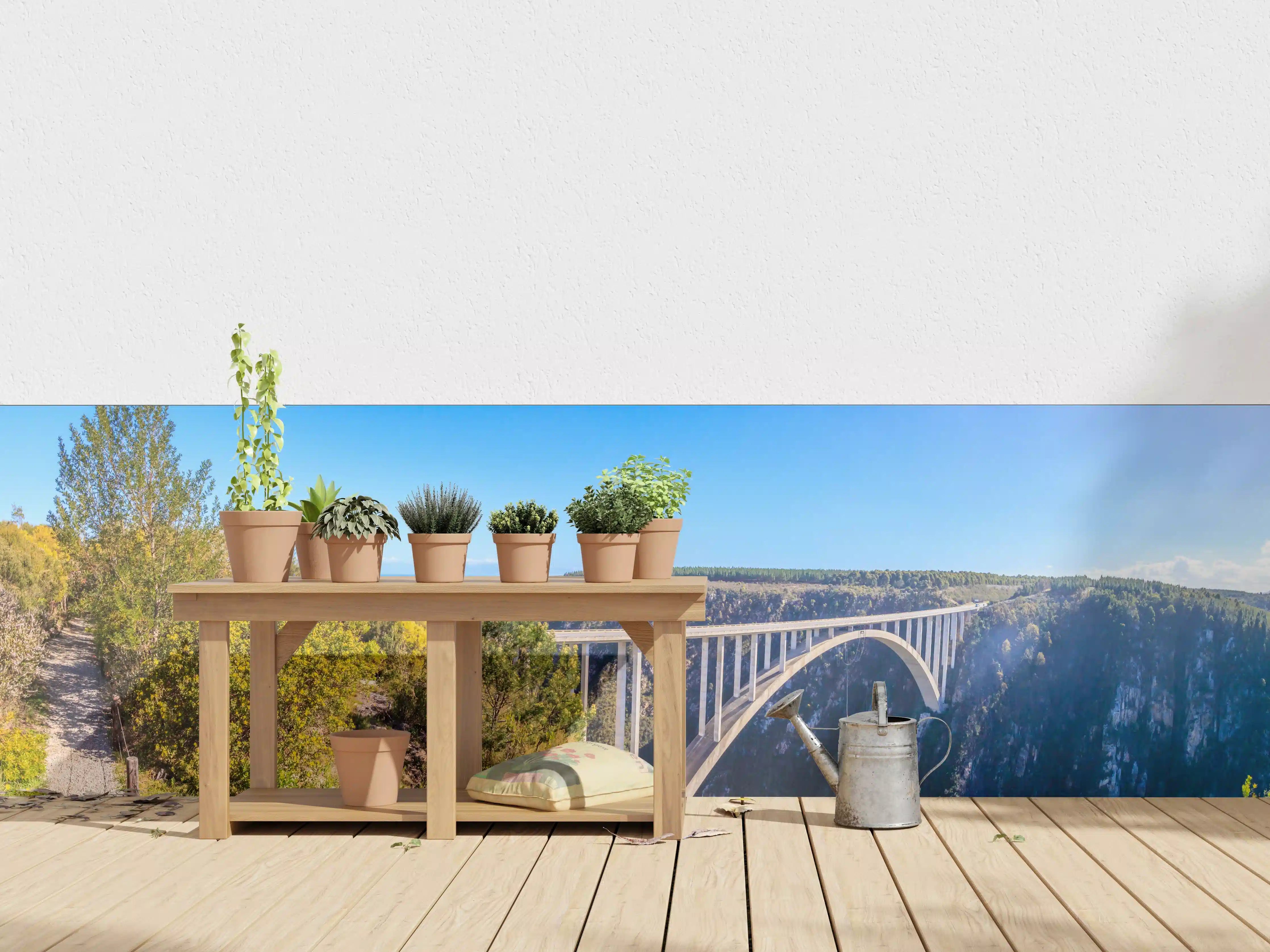 Wandverkleidung außen - Bloukrans Bridge - Tsitsikama Nationalpark