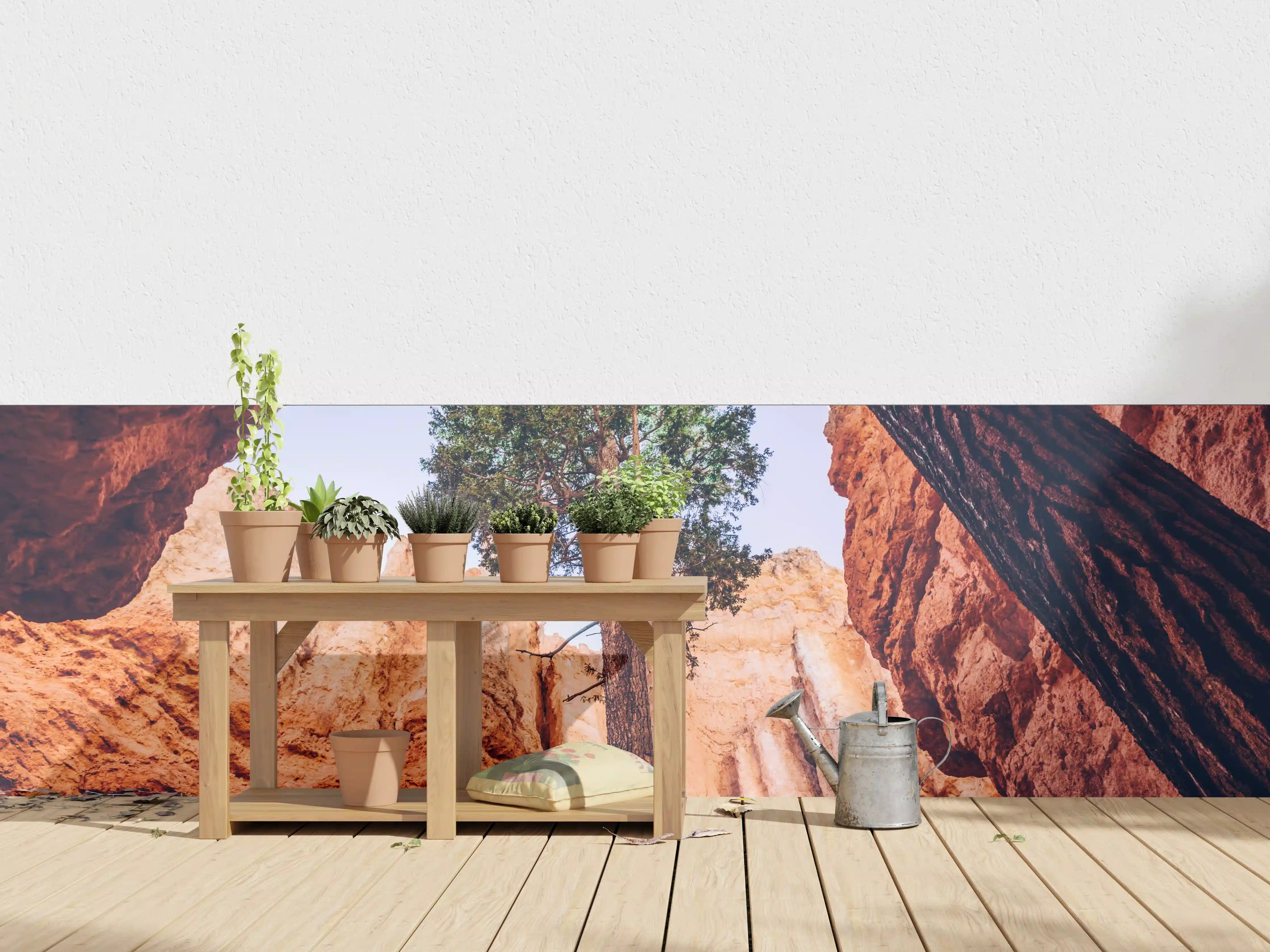 Wandverkleidung außen - Bryce Canyon Rötliche Felsen