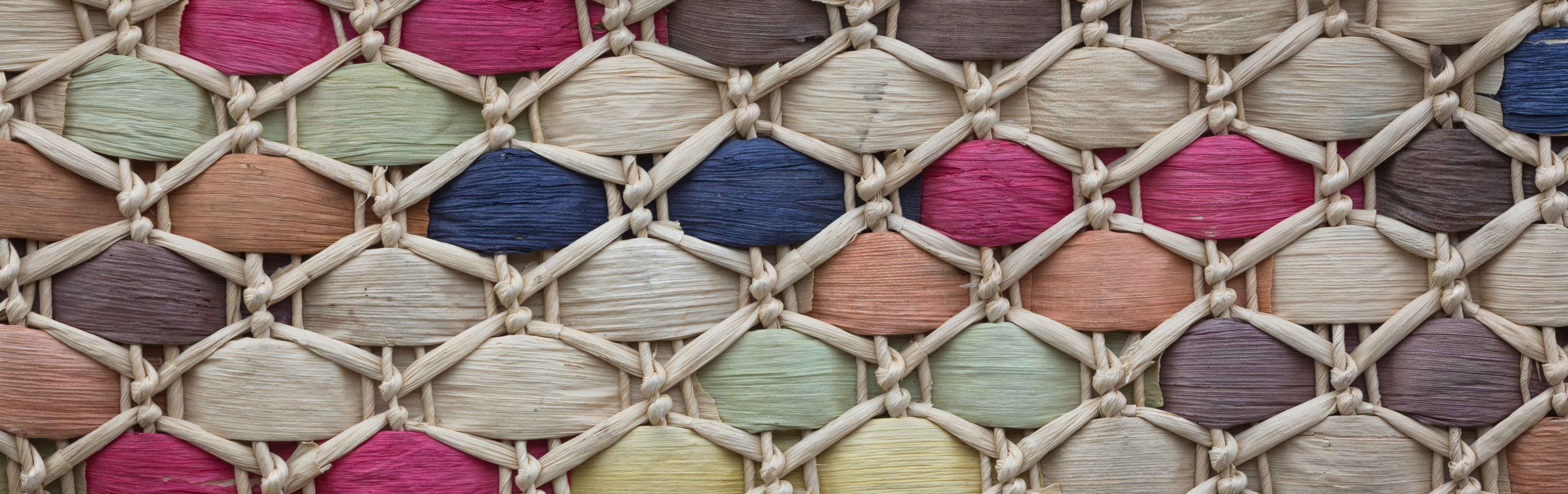 Wandverkleidung außen-Bunten Baststoff-Textur