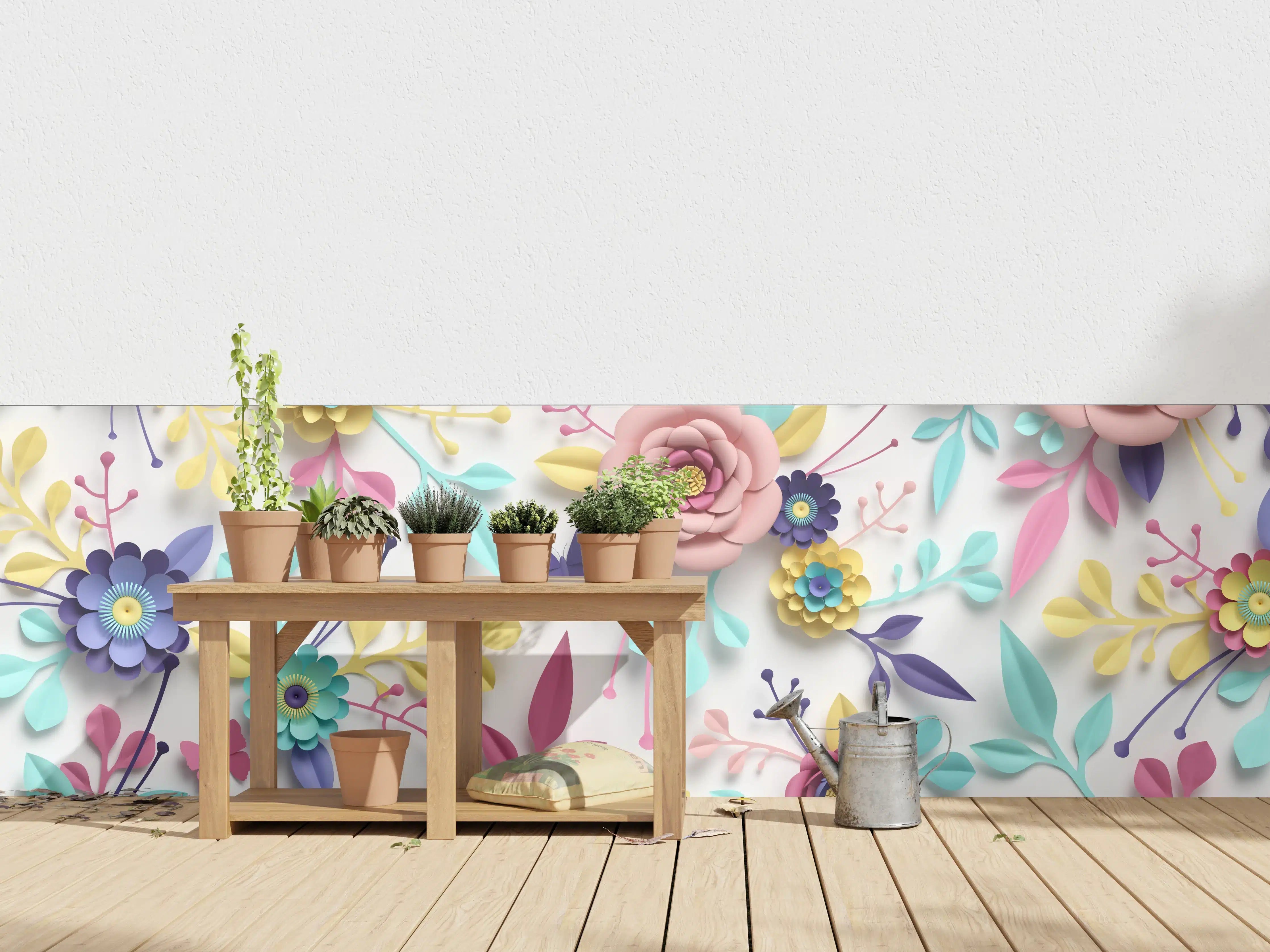 Wandverkleidung außen - Buntes Design - Textur