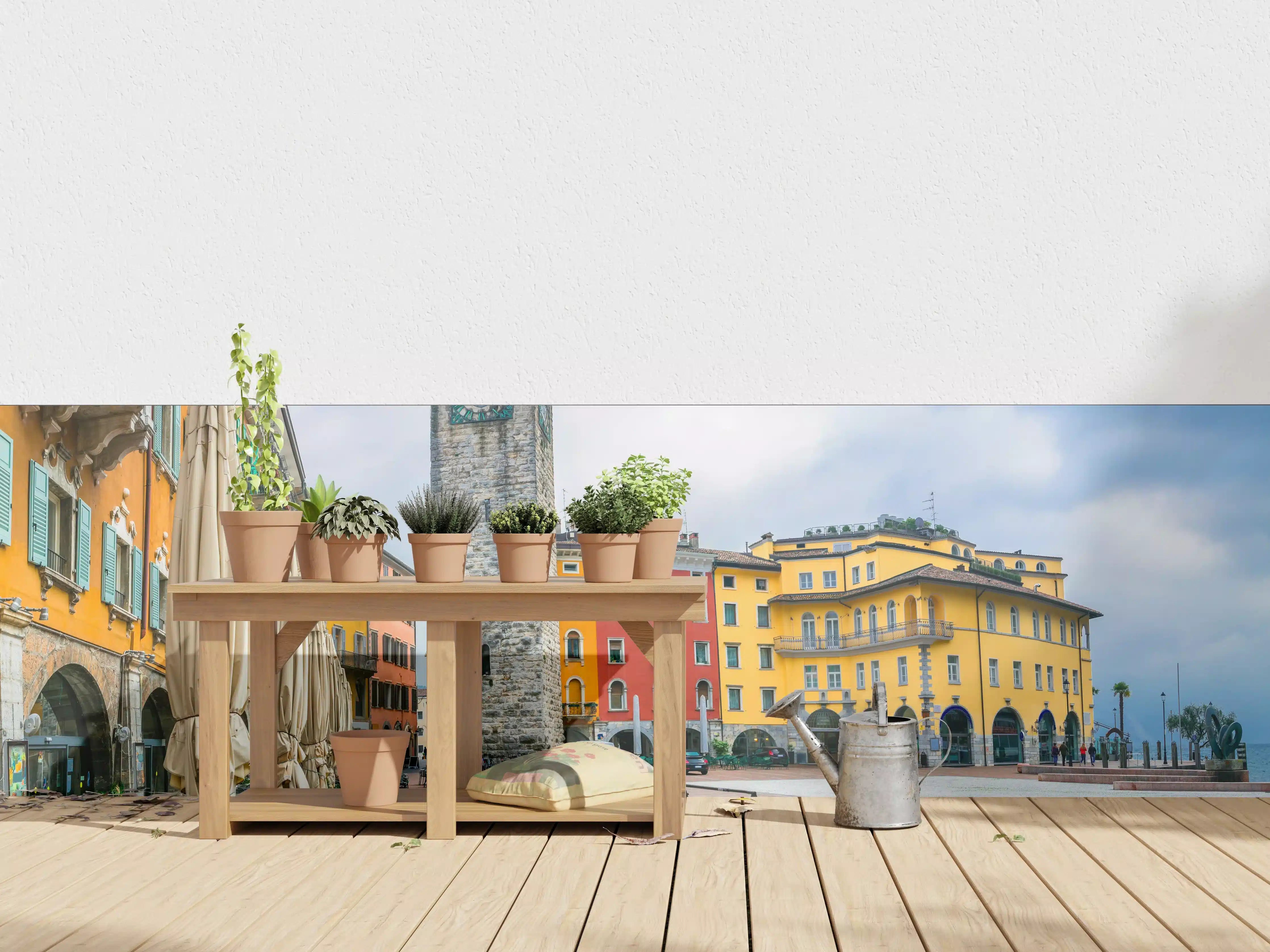 Wandverkleidung außen - Charmante Stadt am Gardasee - Riva del Garda
