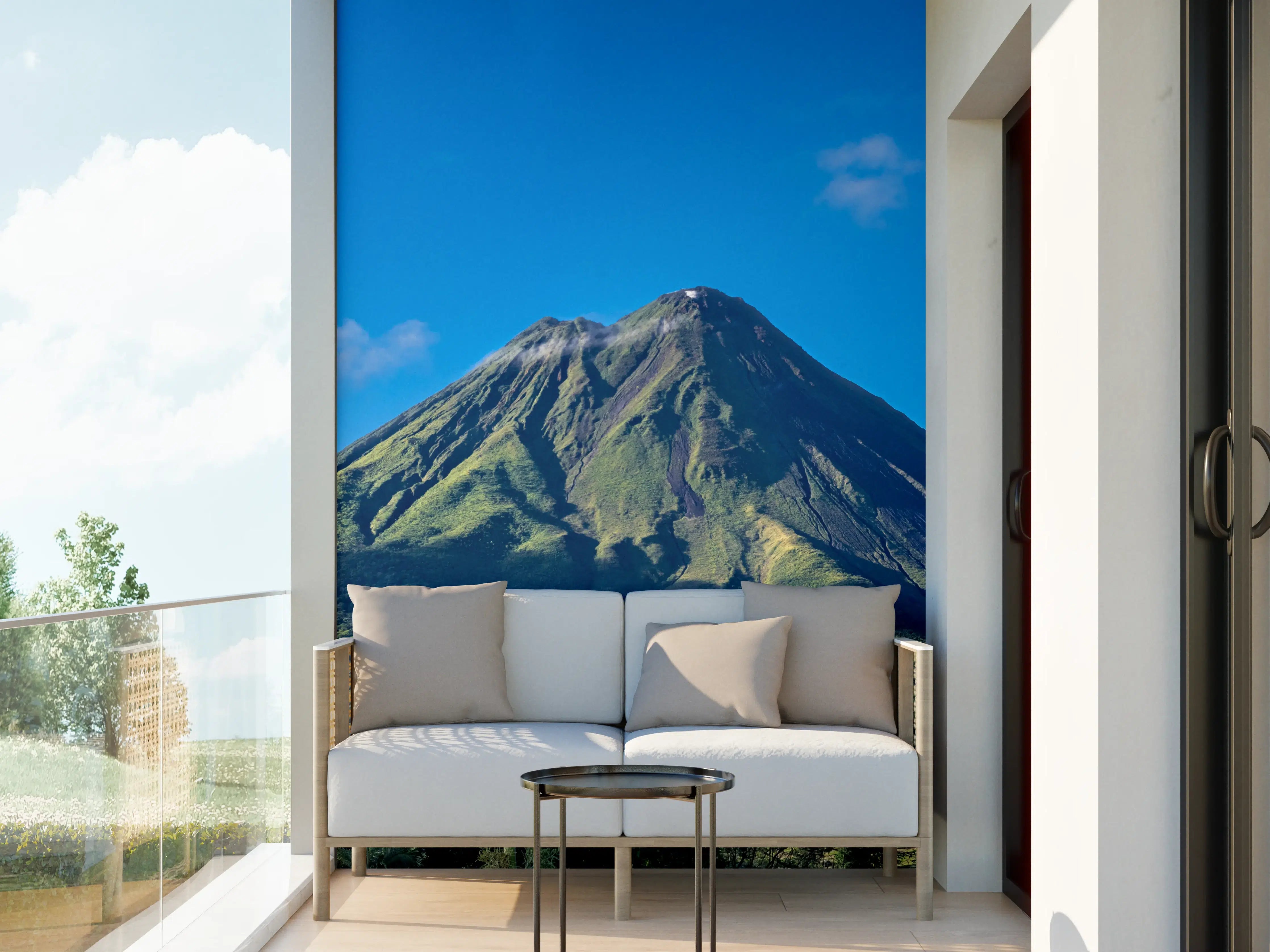 Wandverkleidung außen - Der Vulkan Arenal - Costa Rica