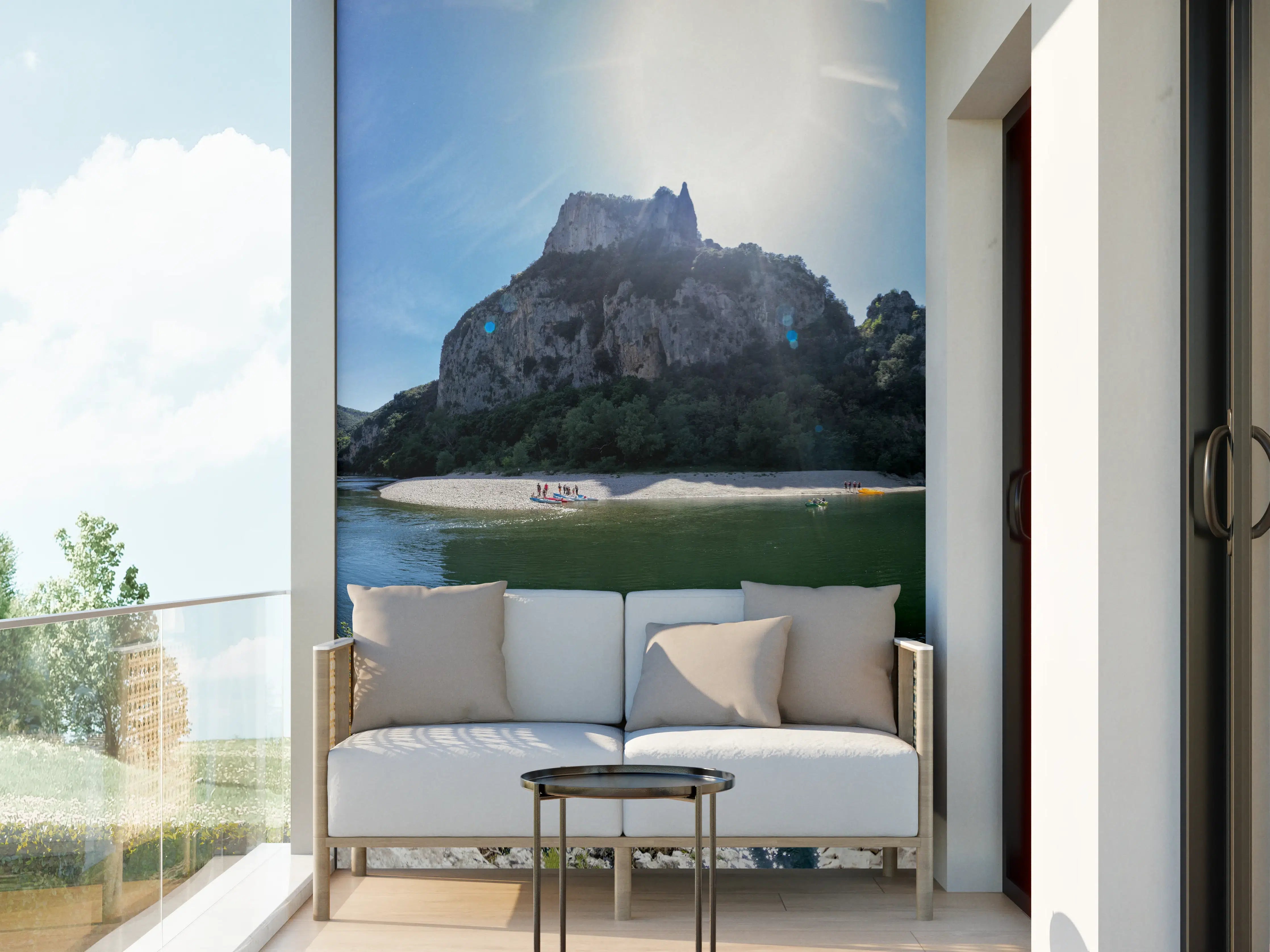 Wandverkleidung außen - Die Schluchten der Ardèche - Frankreich