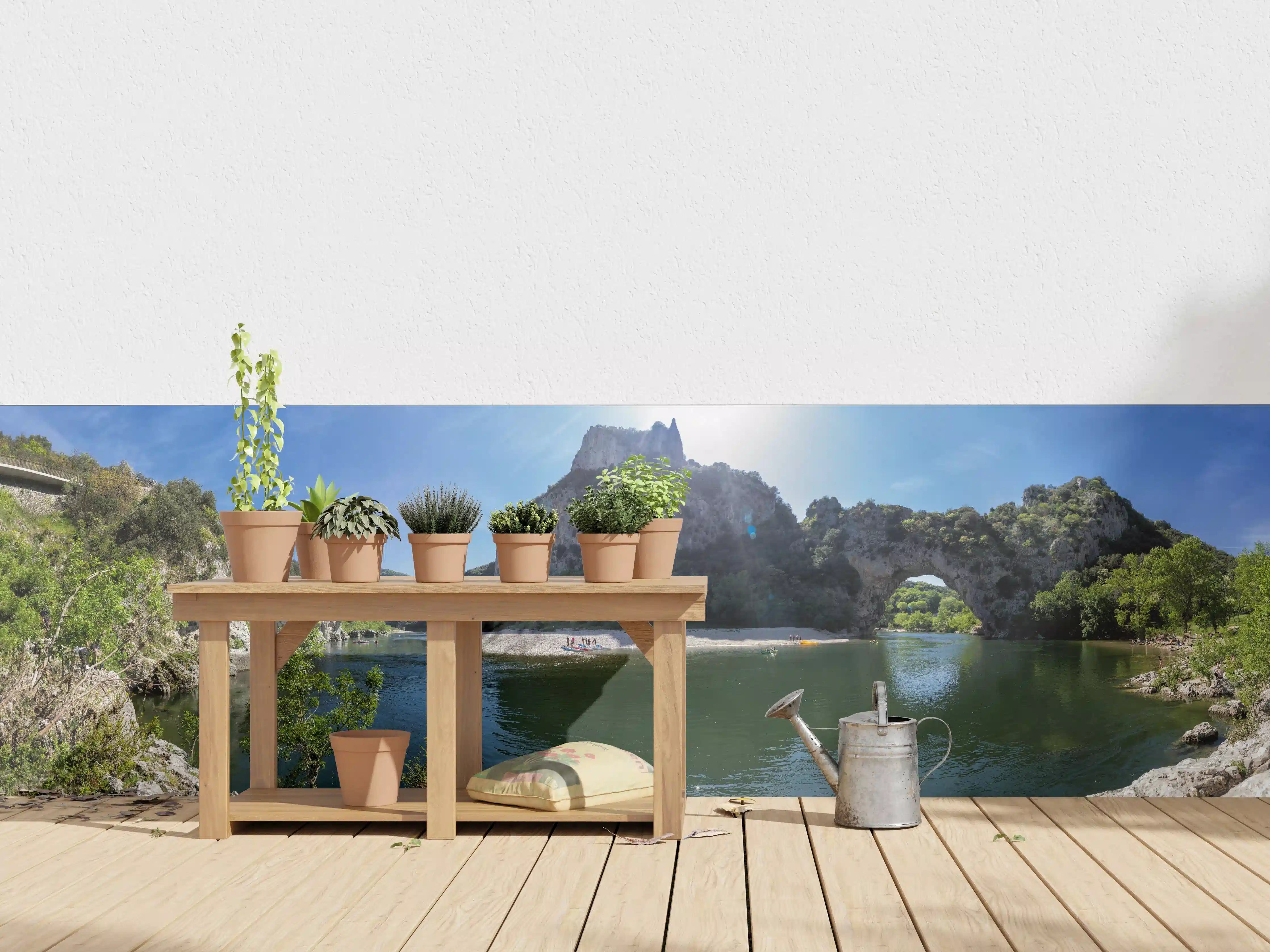 Wandverkleidung außen - Die Schluchten der Ardèche - Frankreich