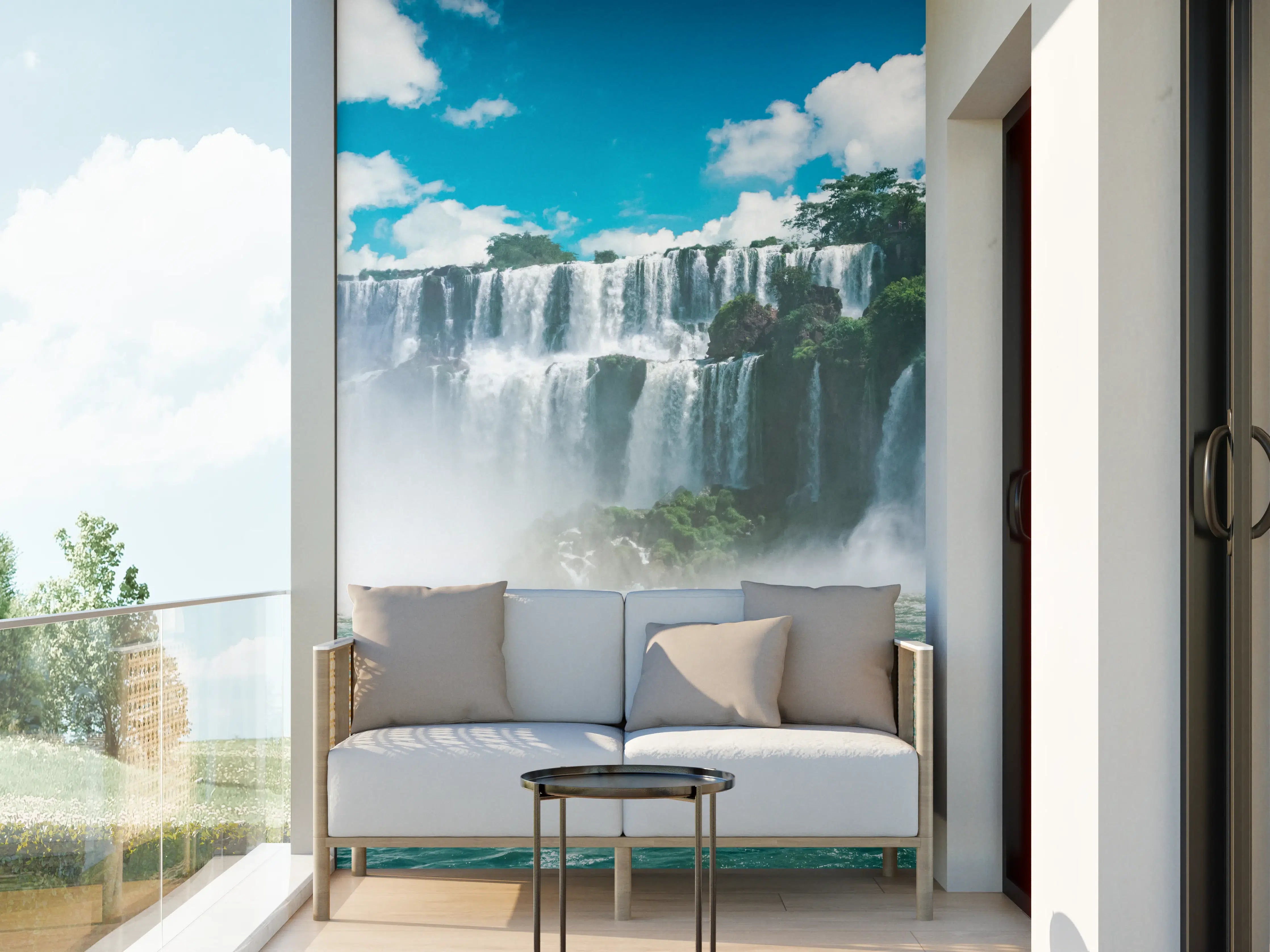 Wandverkleidung außen - Die erstaunlichen Iguazu-Wasserfälle in Brasilien