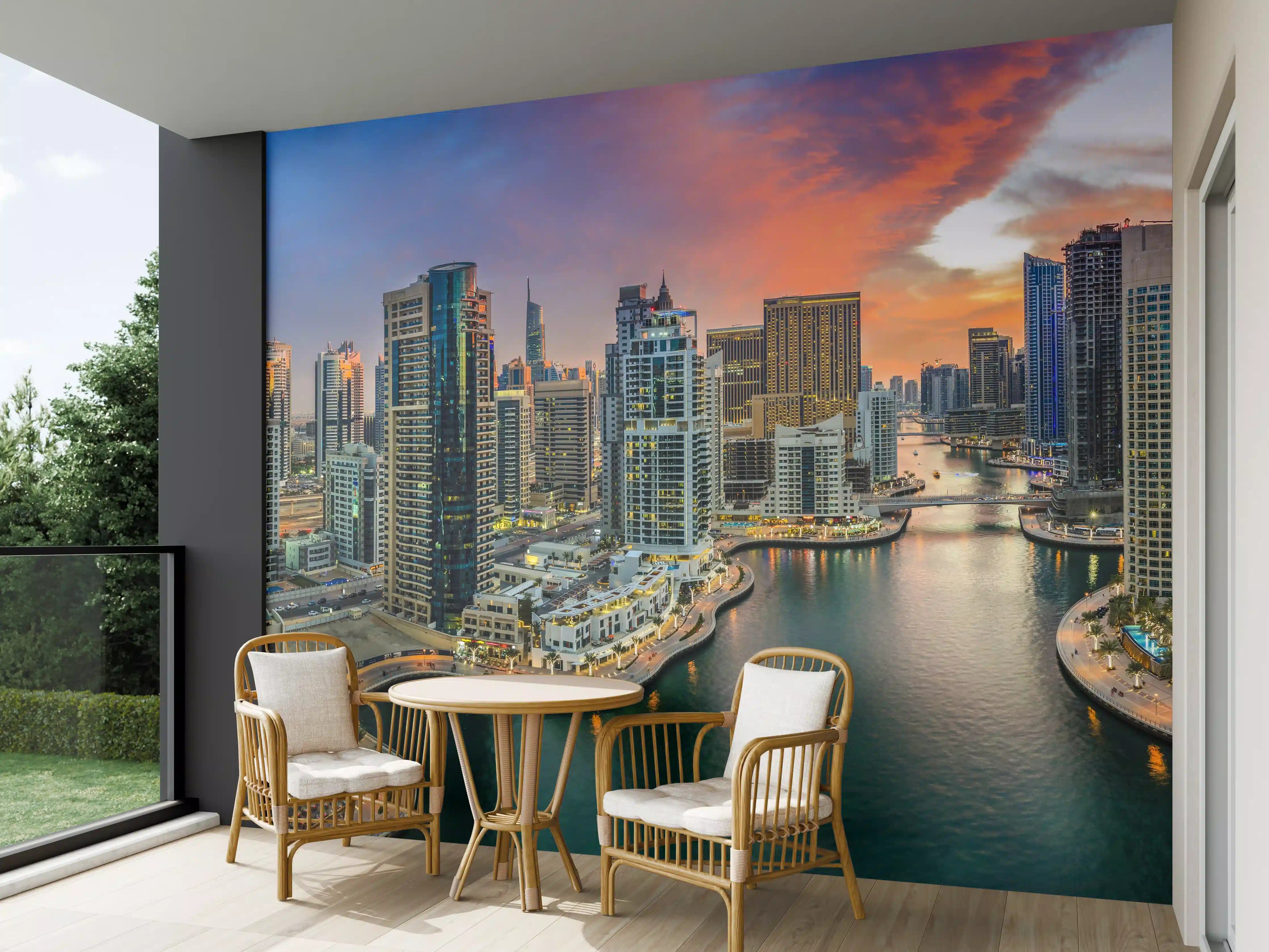 Wandverkleidung außen - Dubai Yachthafen