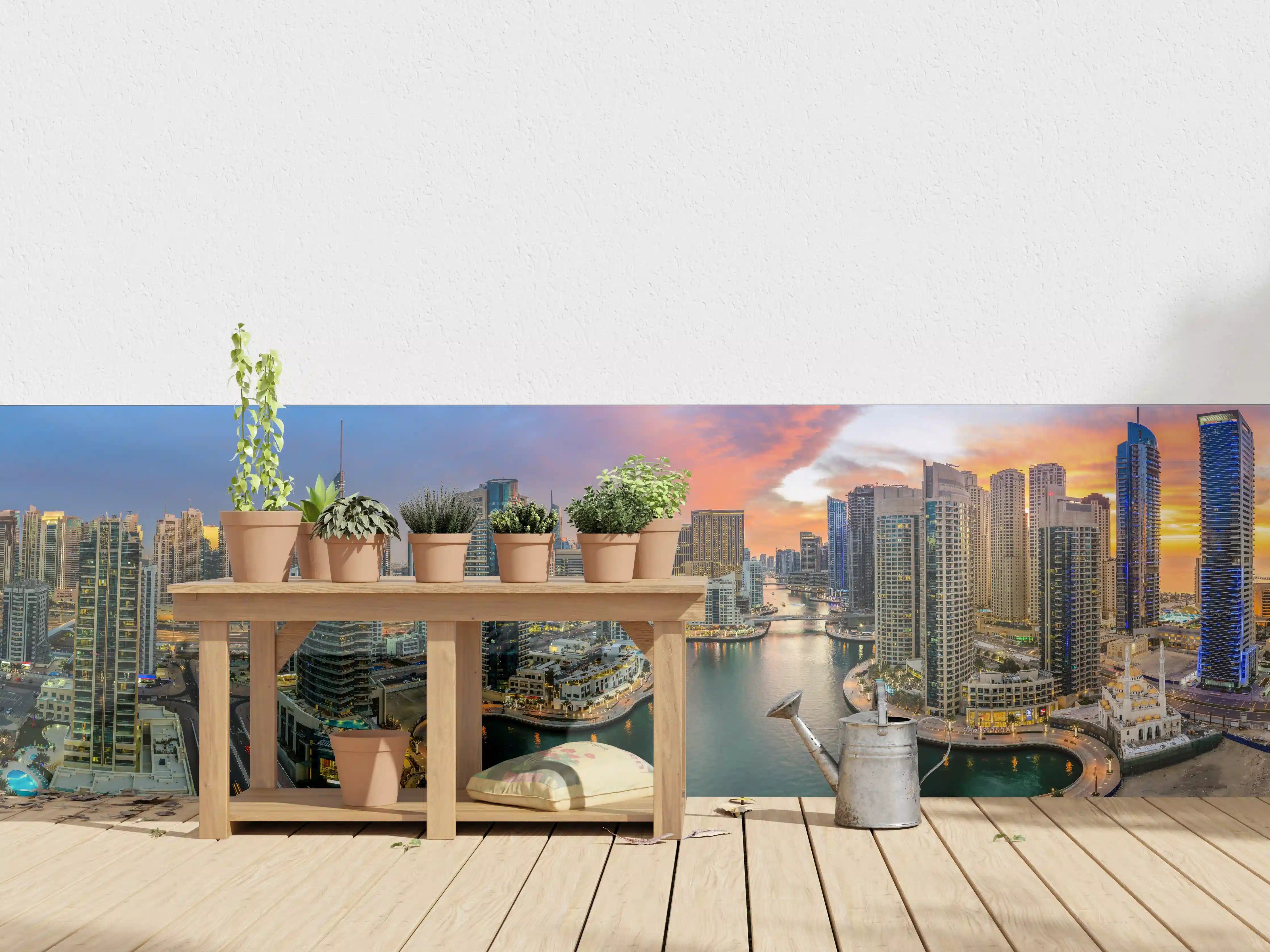 Wandverkleidung außen - Dubai Yachthafen