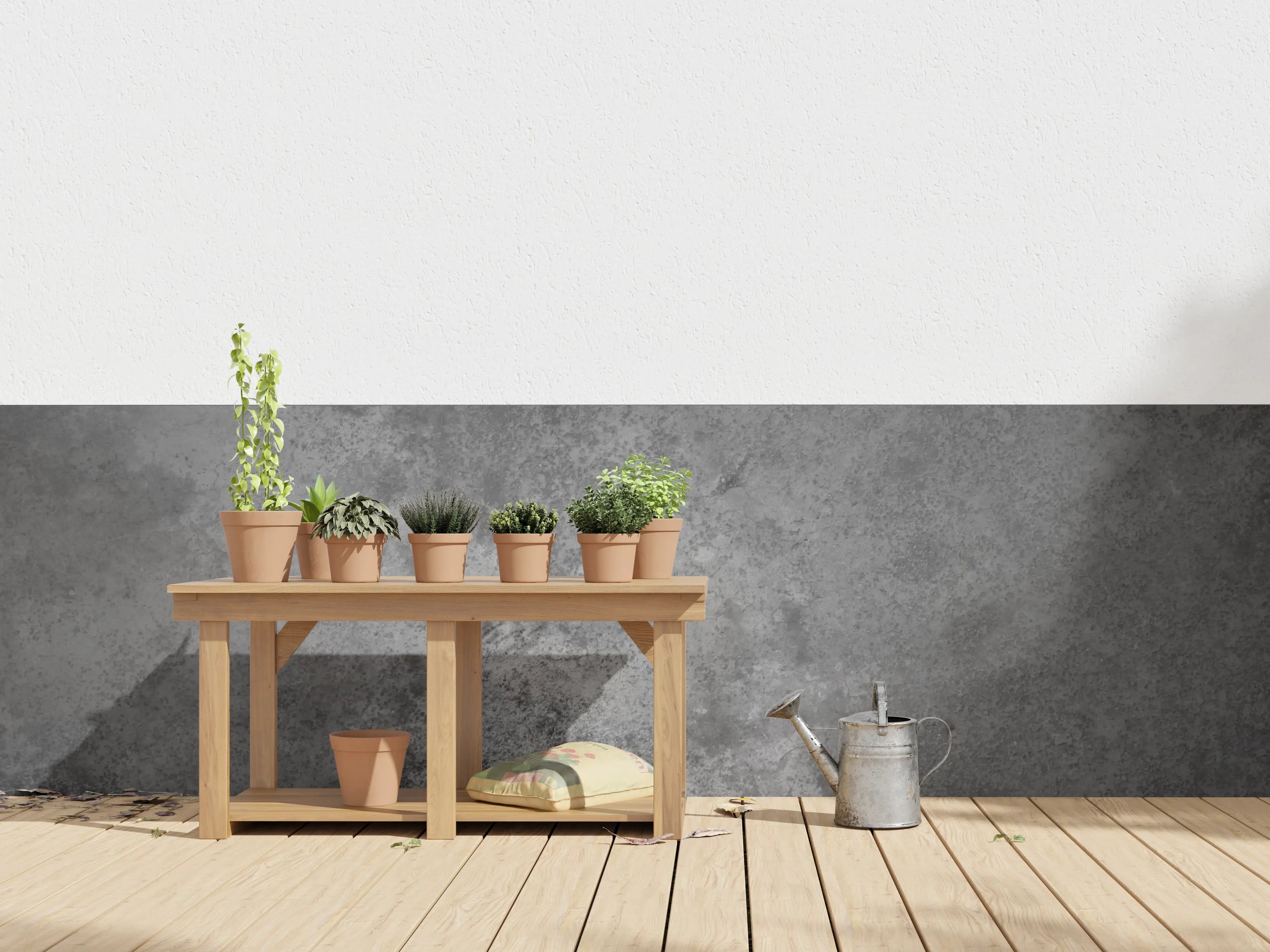 Wandverkleidung außen - Dunkle alte Zementwand