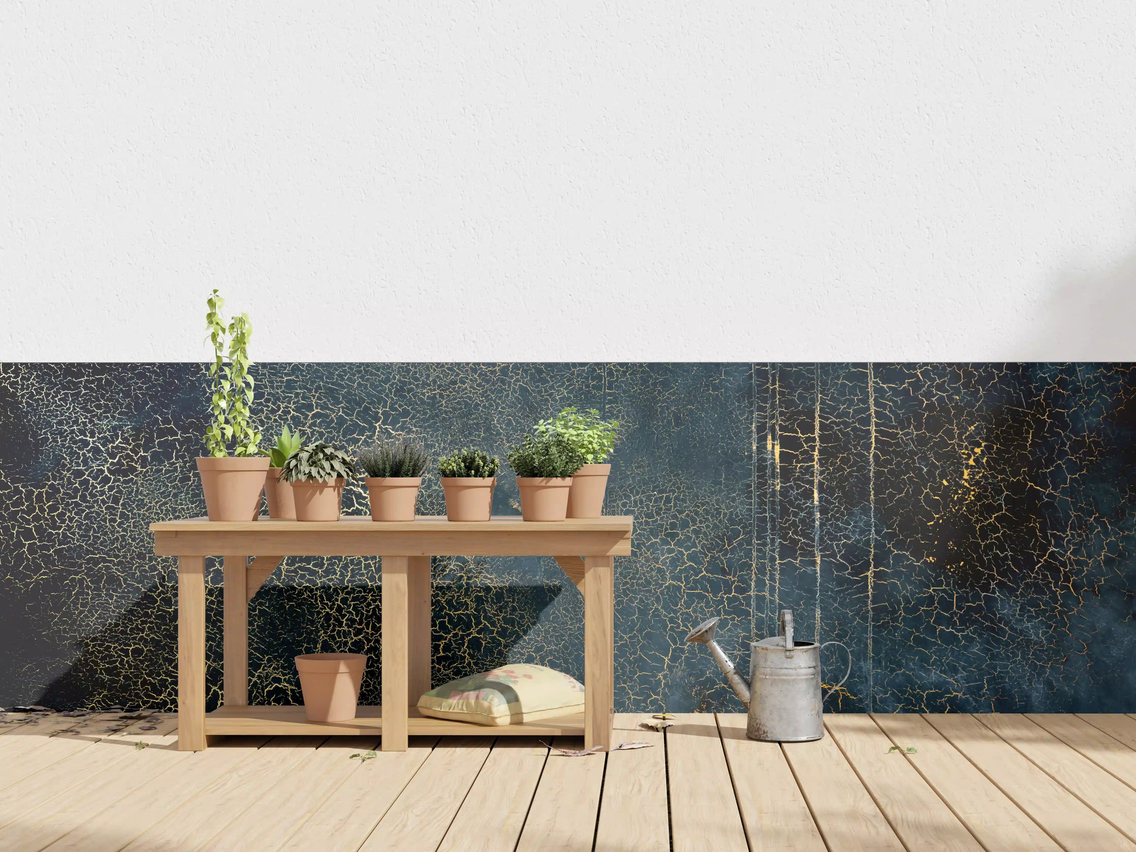 Wandverkleidung außen - Edel-Rissige Textur mit Craquelé- Effekt