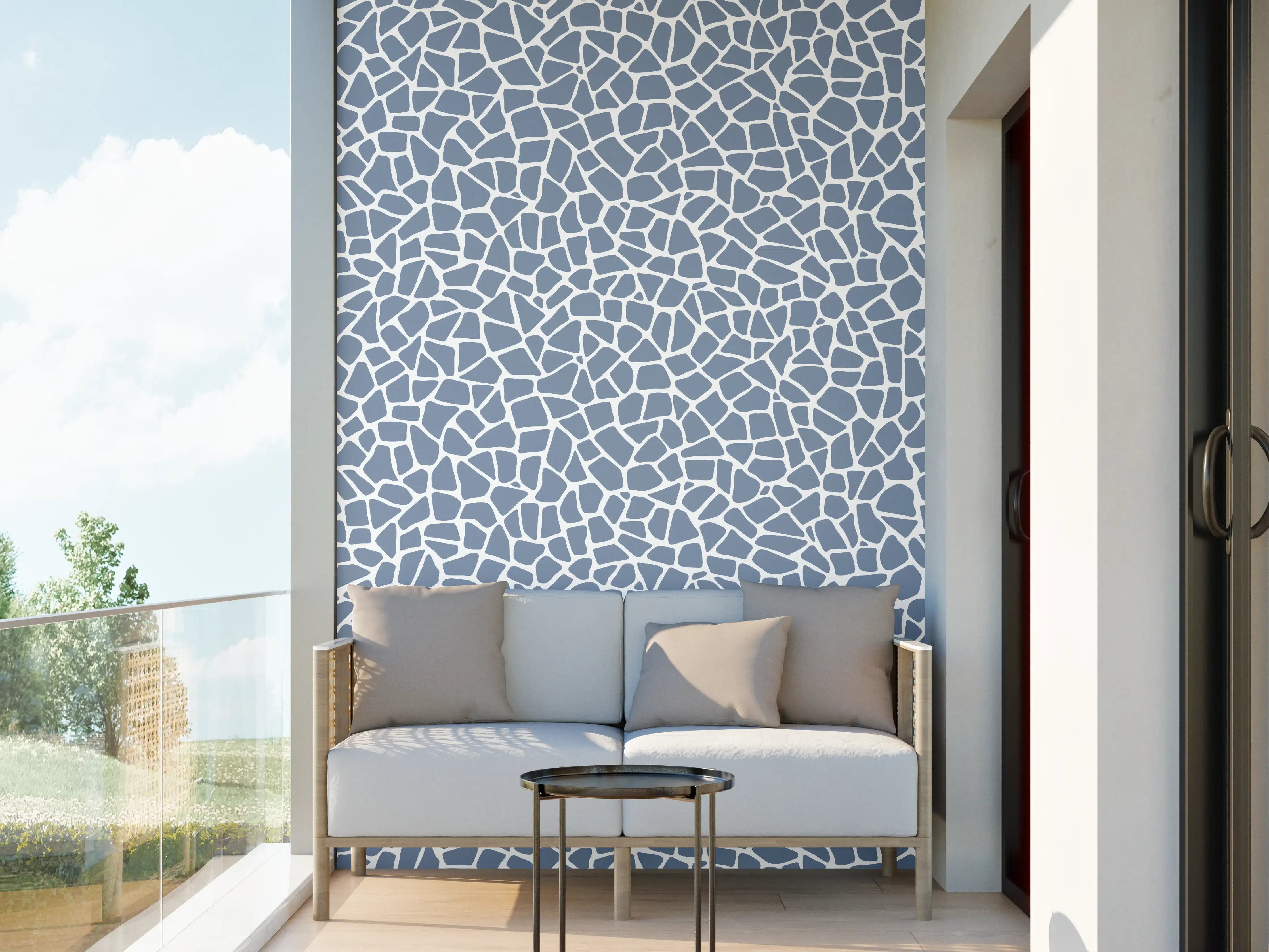 Wandverkleidung außen - Elegante Weiß-Grau Marmor-Textur mit feinen Graunuancen