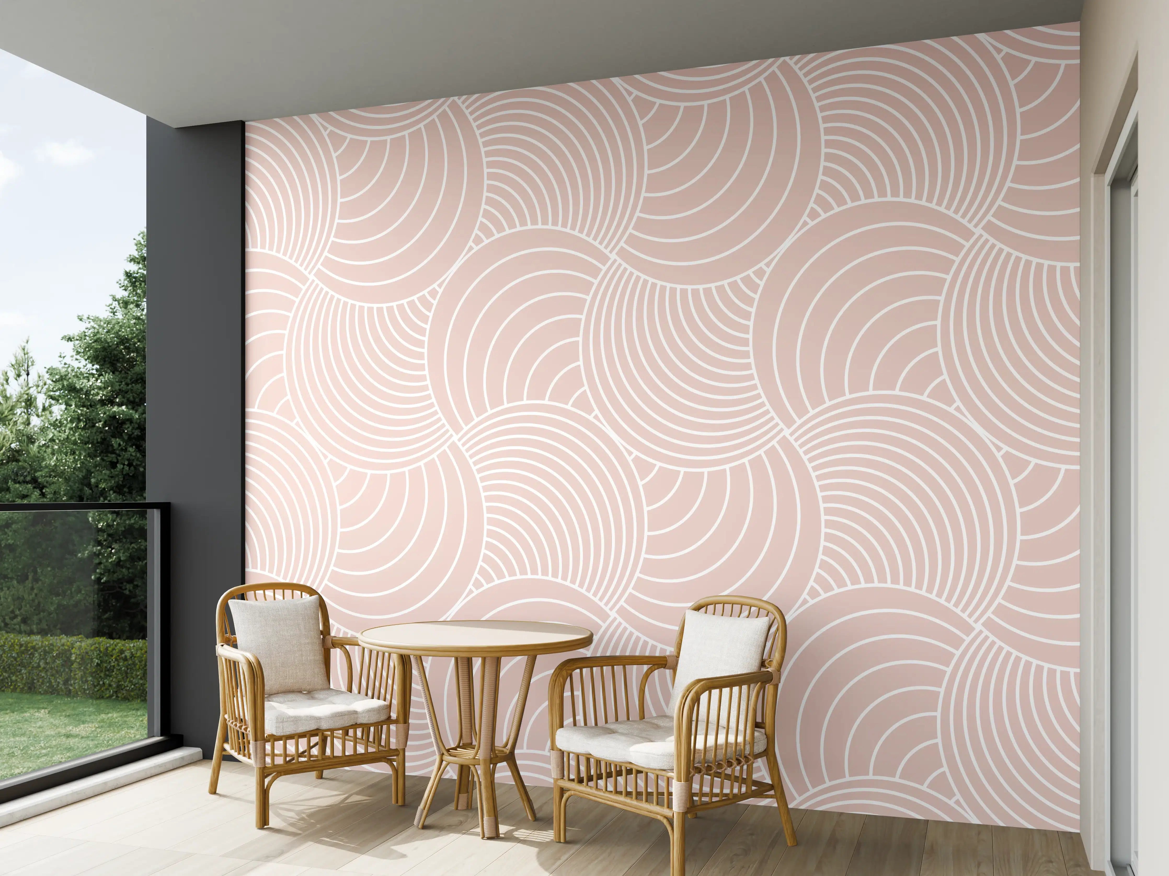 Wandverkleidung außen - Elegante Weiß-Grau-Marmorierung mit feinen Nuancen