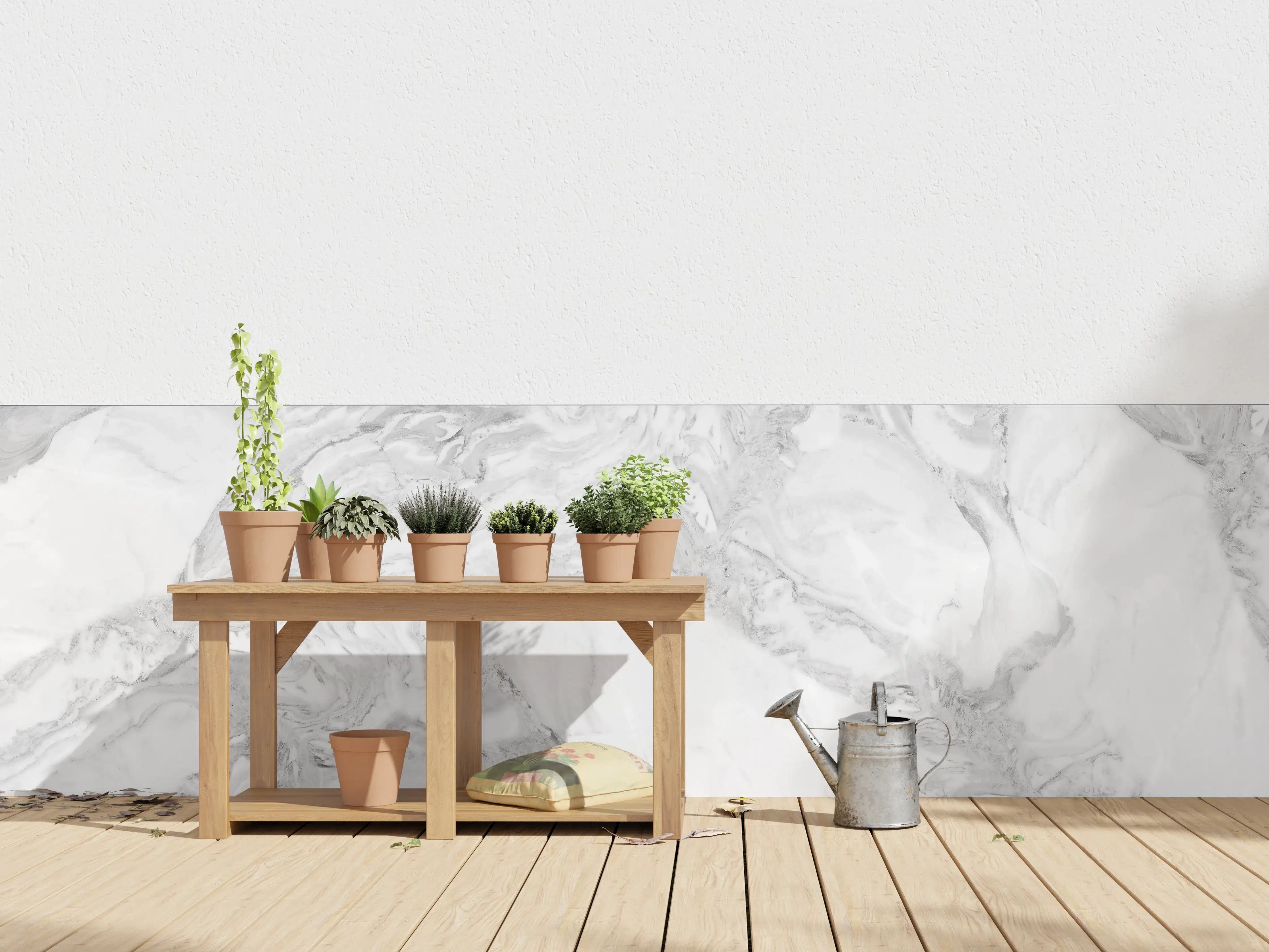 Wandverkleidung außen - Elfenbein italienischer Marmor