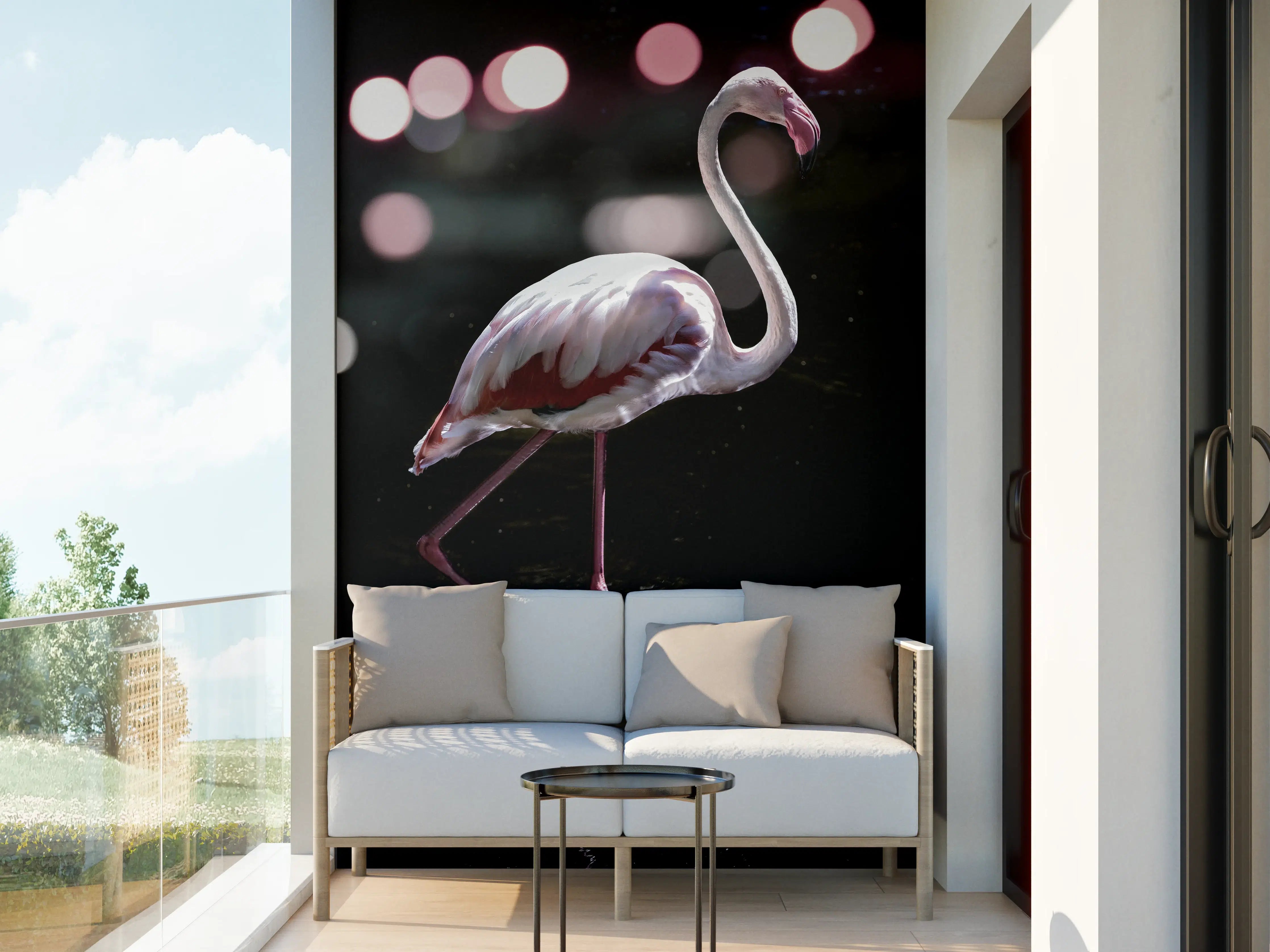 Wandverkleidung außen - Flamingo