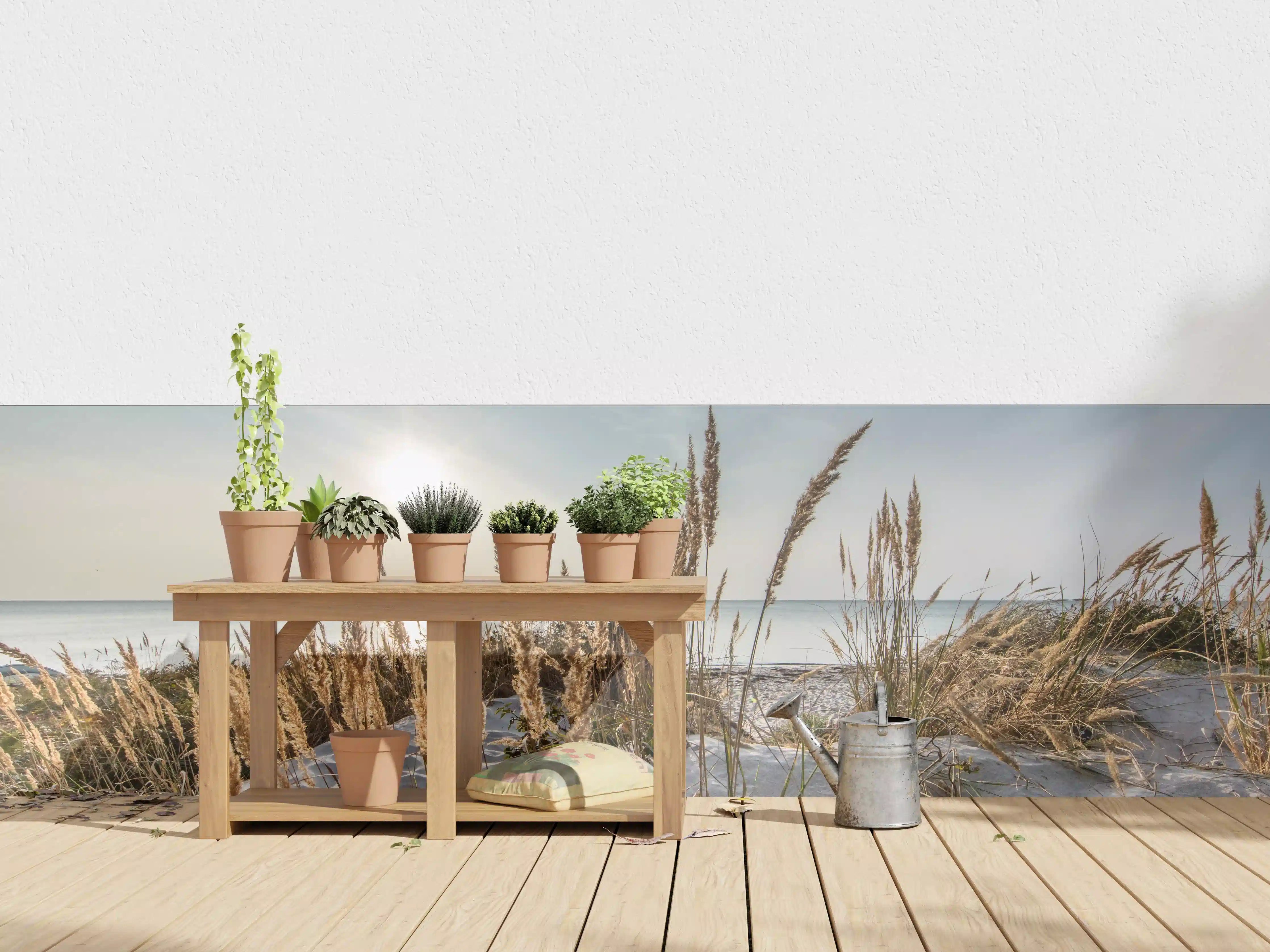 Wandverkleidung außen - Friedlicher Ausblick an der Ostseeküste