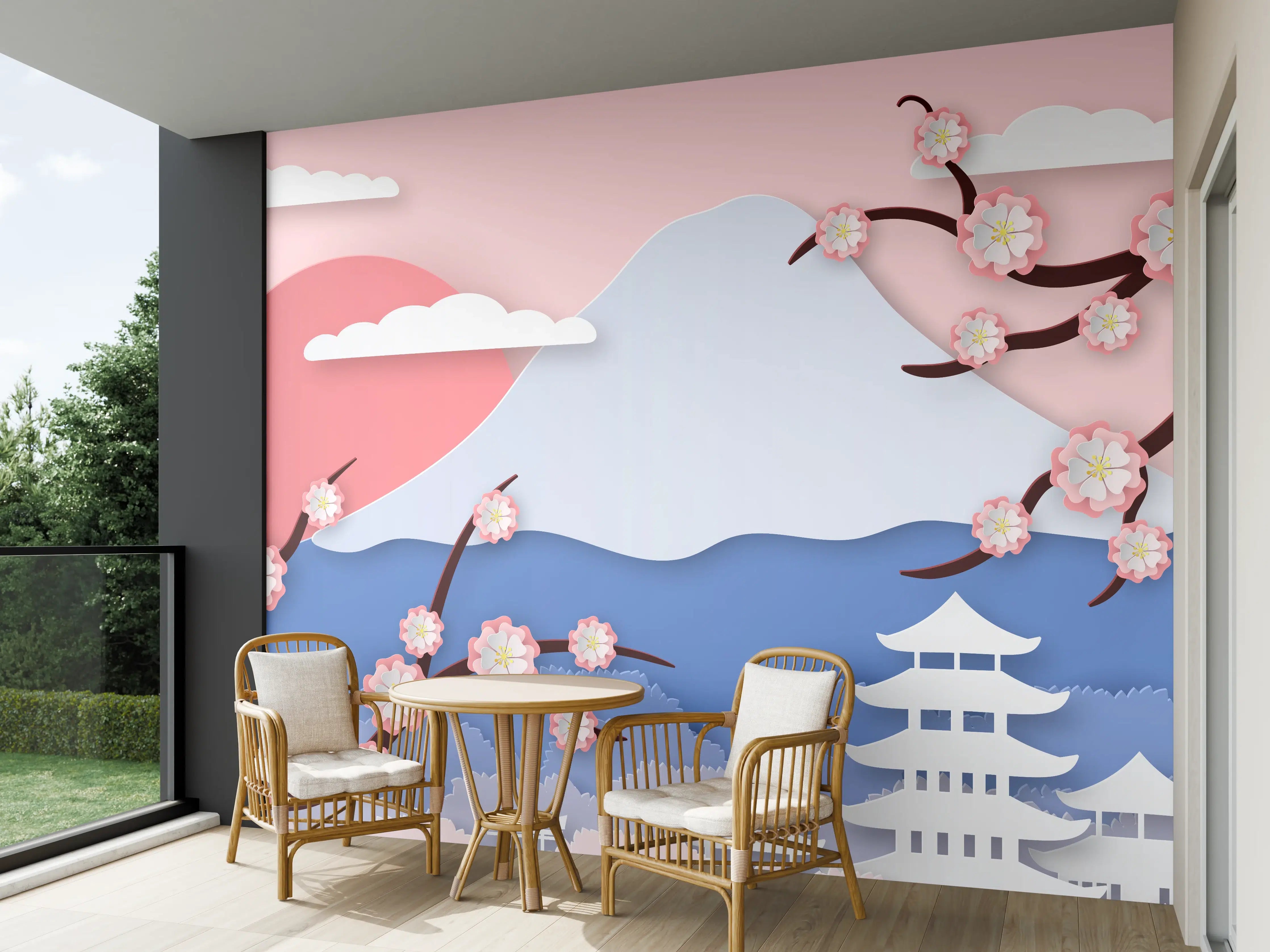 Wandverkleidung außen - Fujiyama modern Style