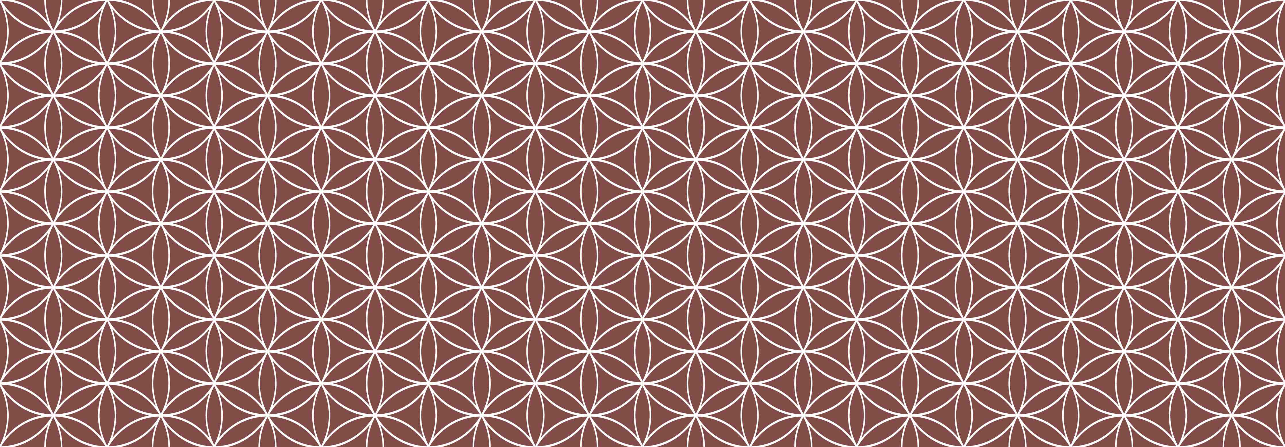 Wandverkleidung außen-Geometrische Fliesen in warmem Ton