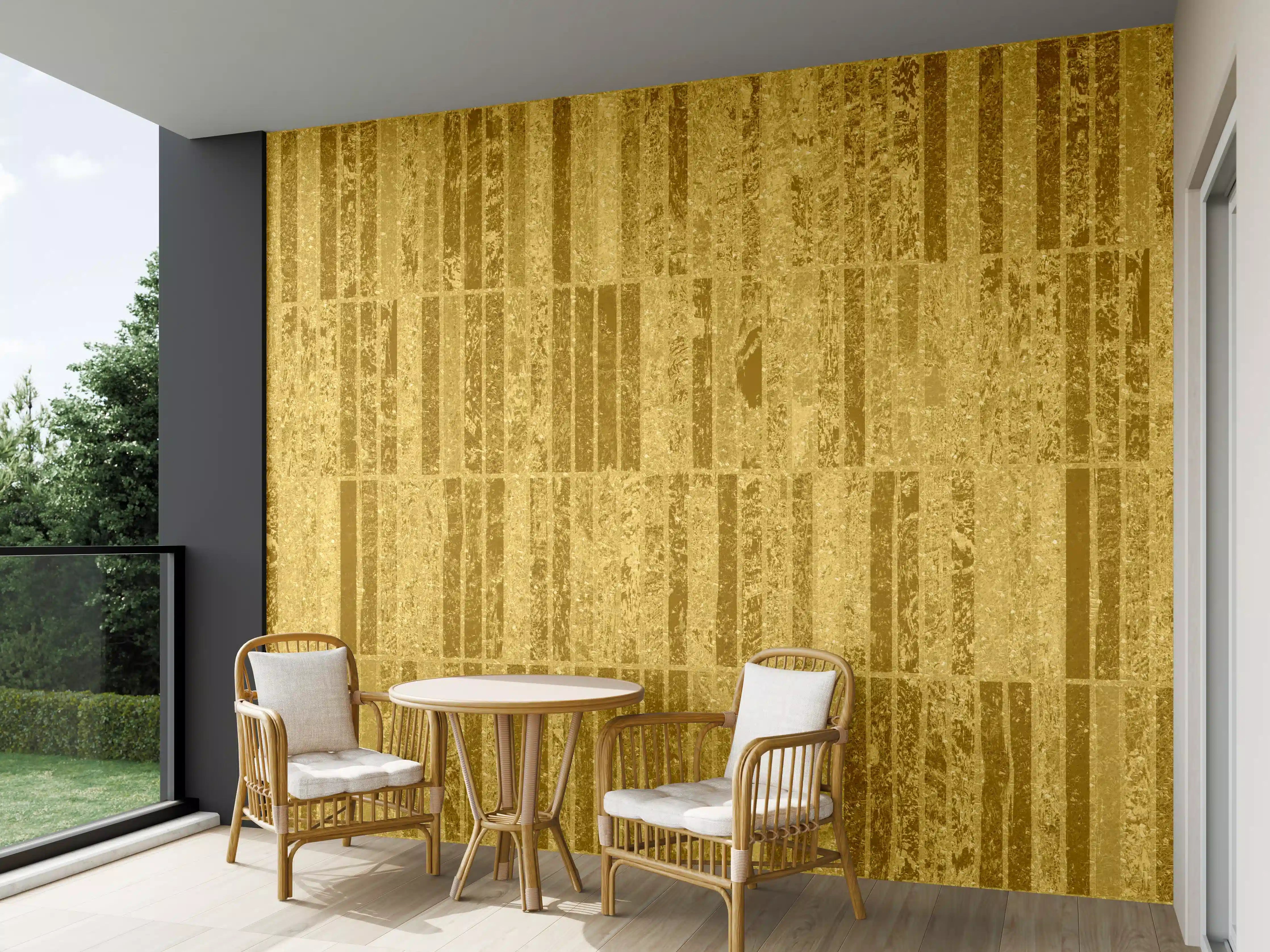 Wandverkleidung außen - Glitzernde Gold Textur