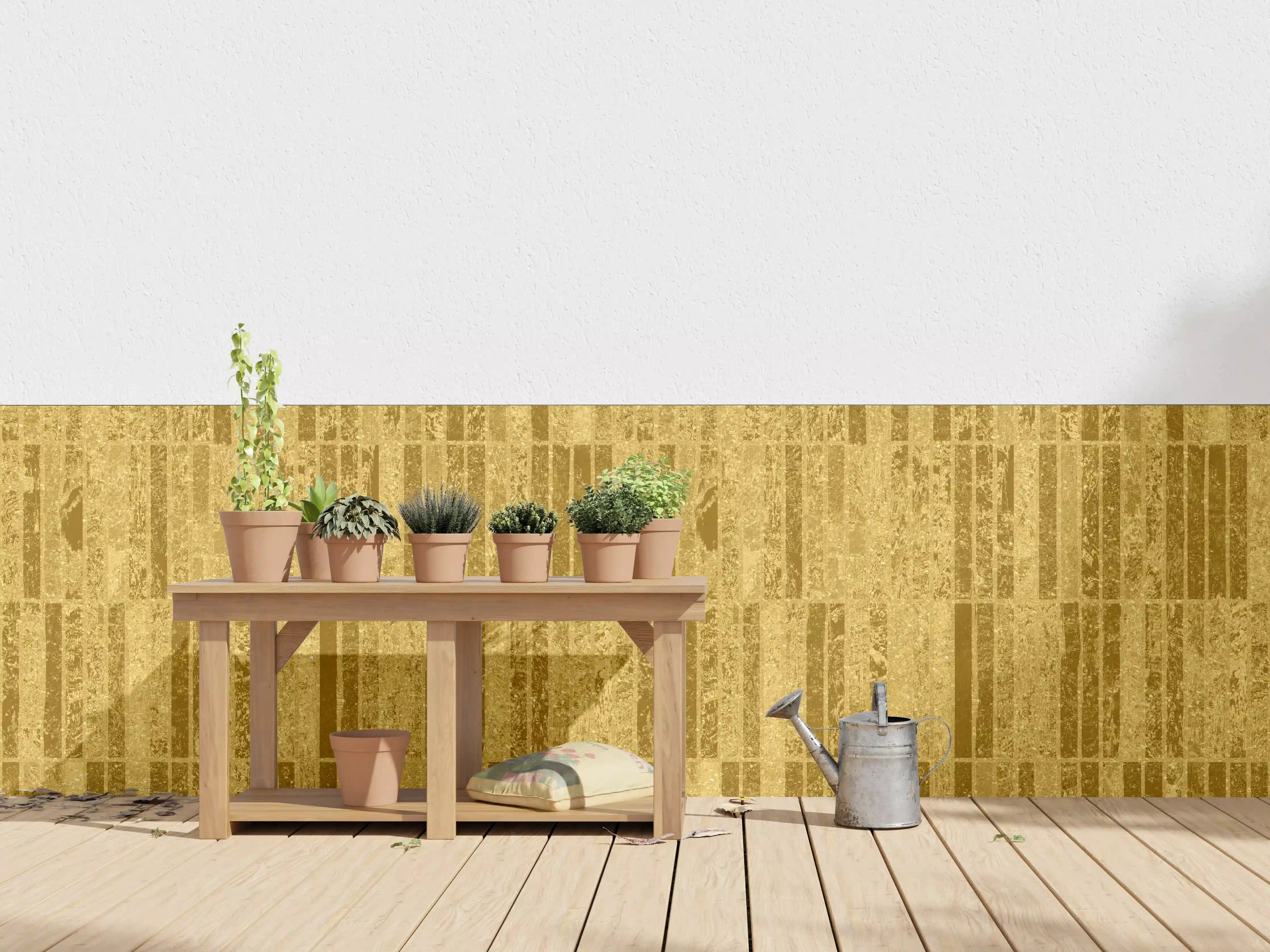 Wandverkleidung außen - Glitzernde Gold Textur