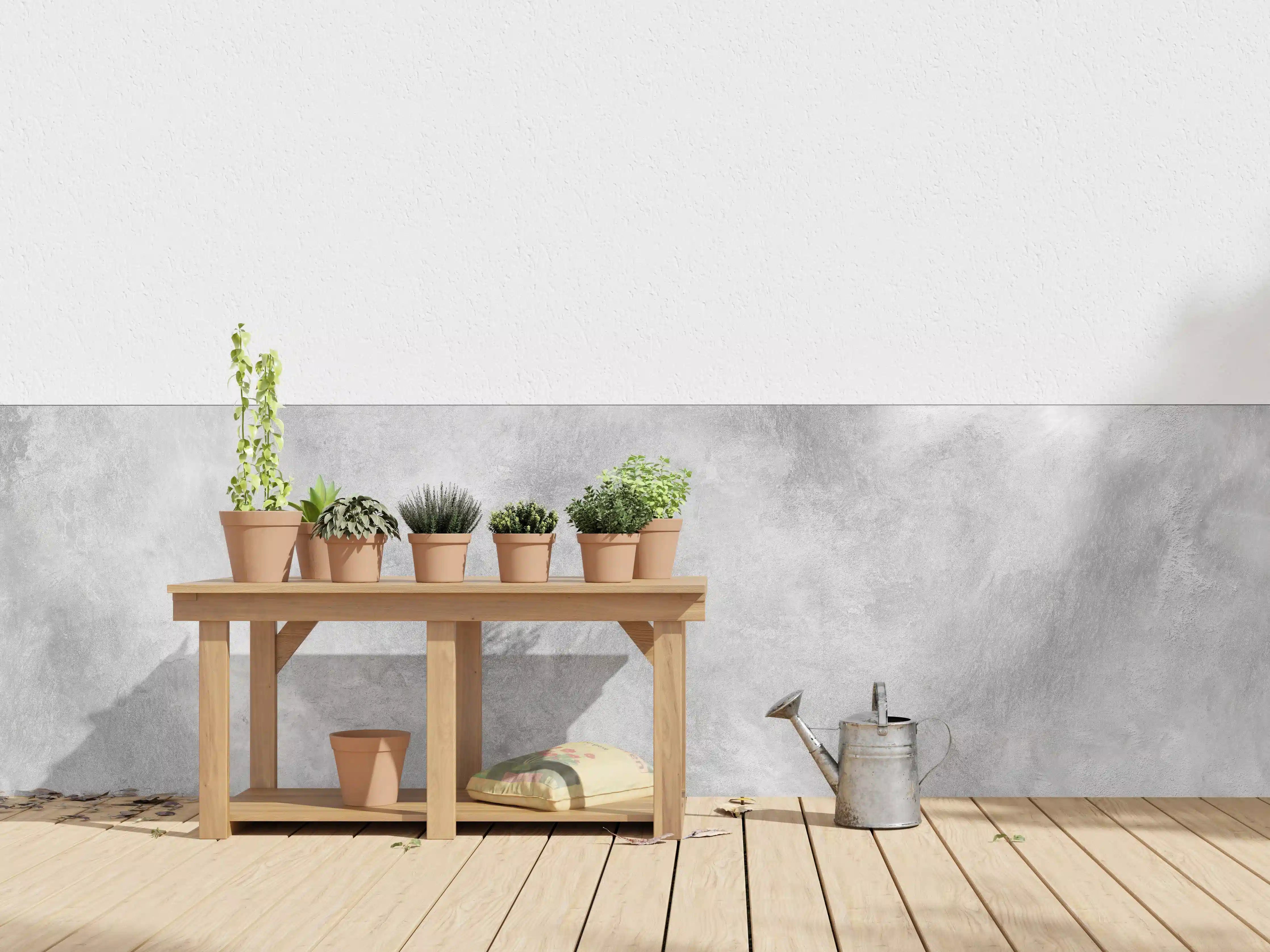 Wandverkleidung außen - Gräuliches Marmor Design