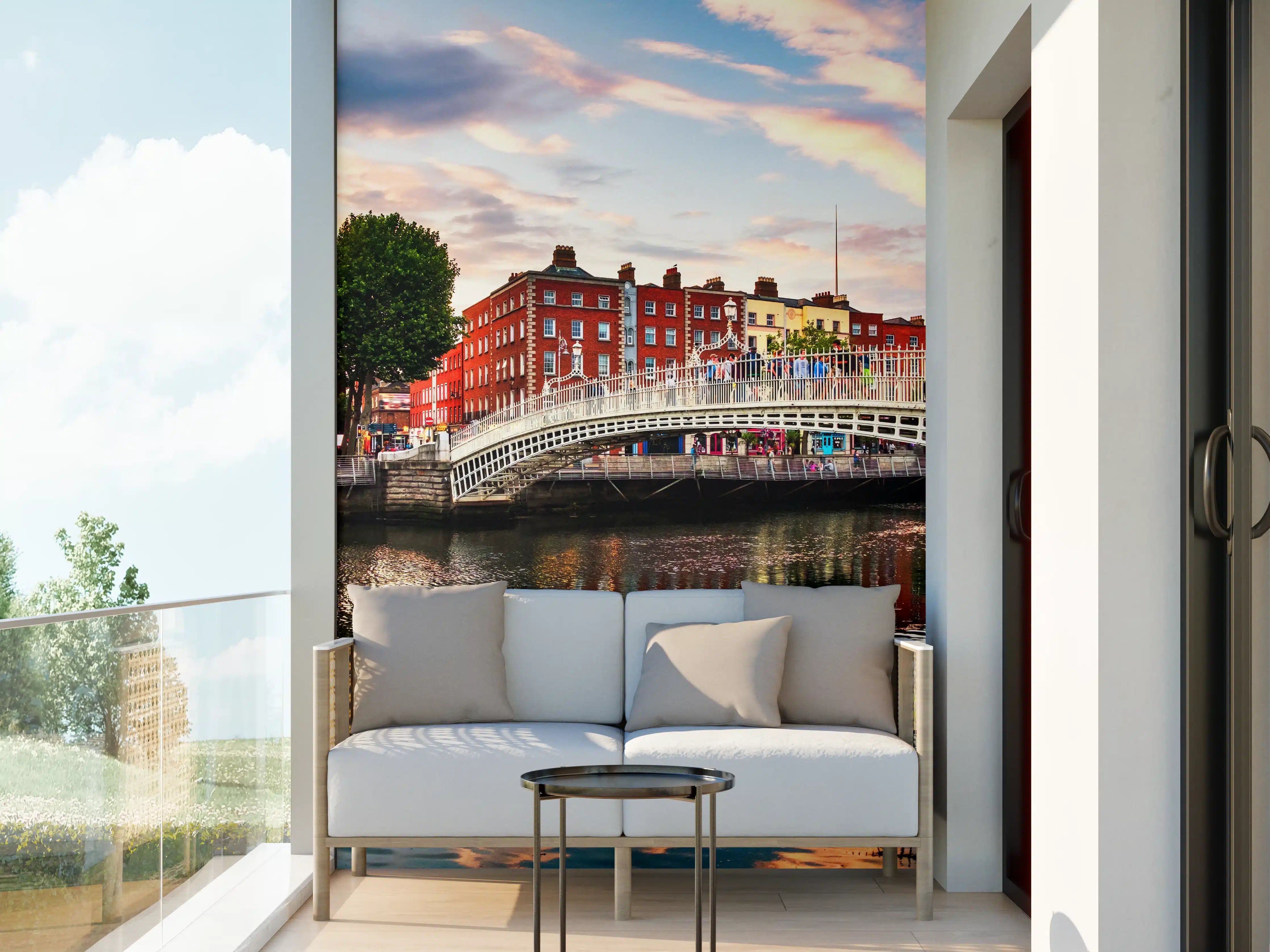 Wandverkleidung außen - Ha Penny Bridge - Dublin