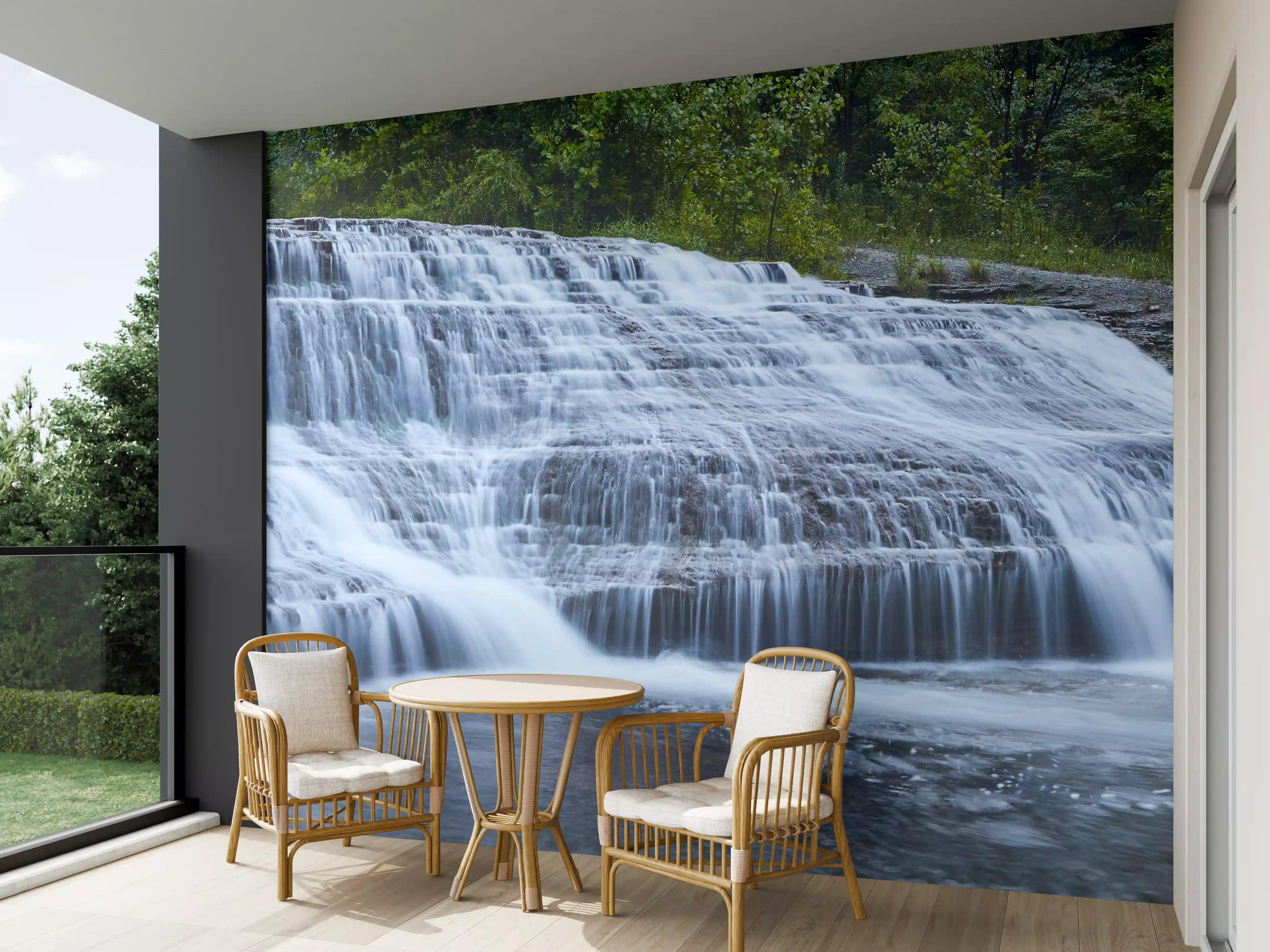 Wandverkleidung außen - Indiana Wasserfall