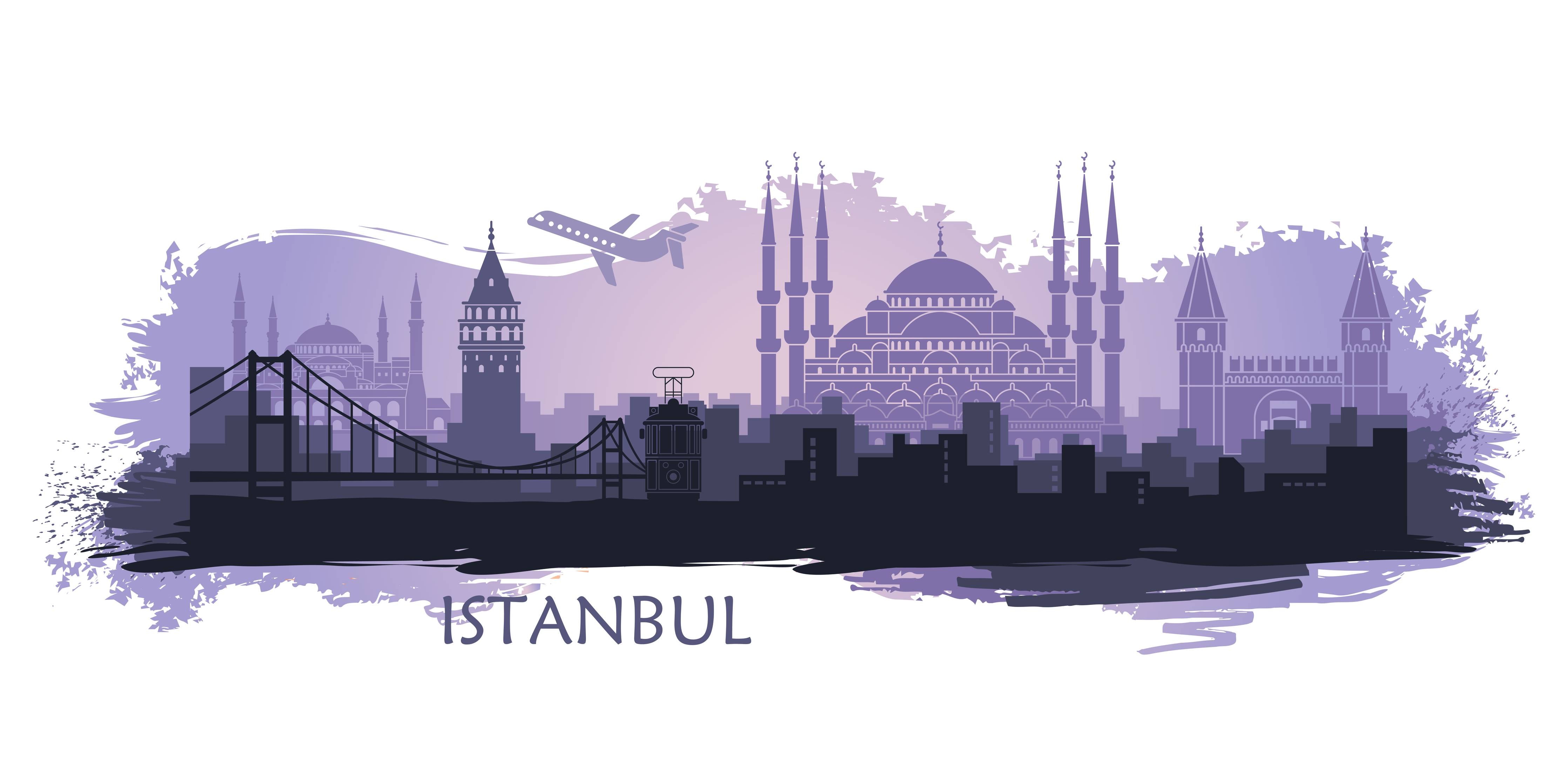Wandverkleidung außen-Istanbul Painting