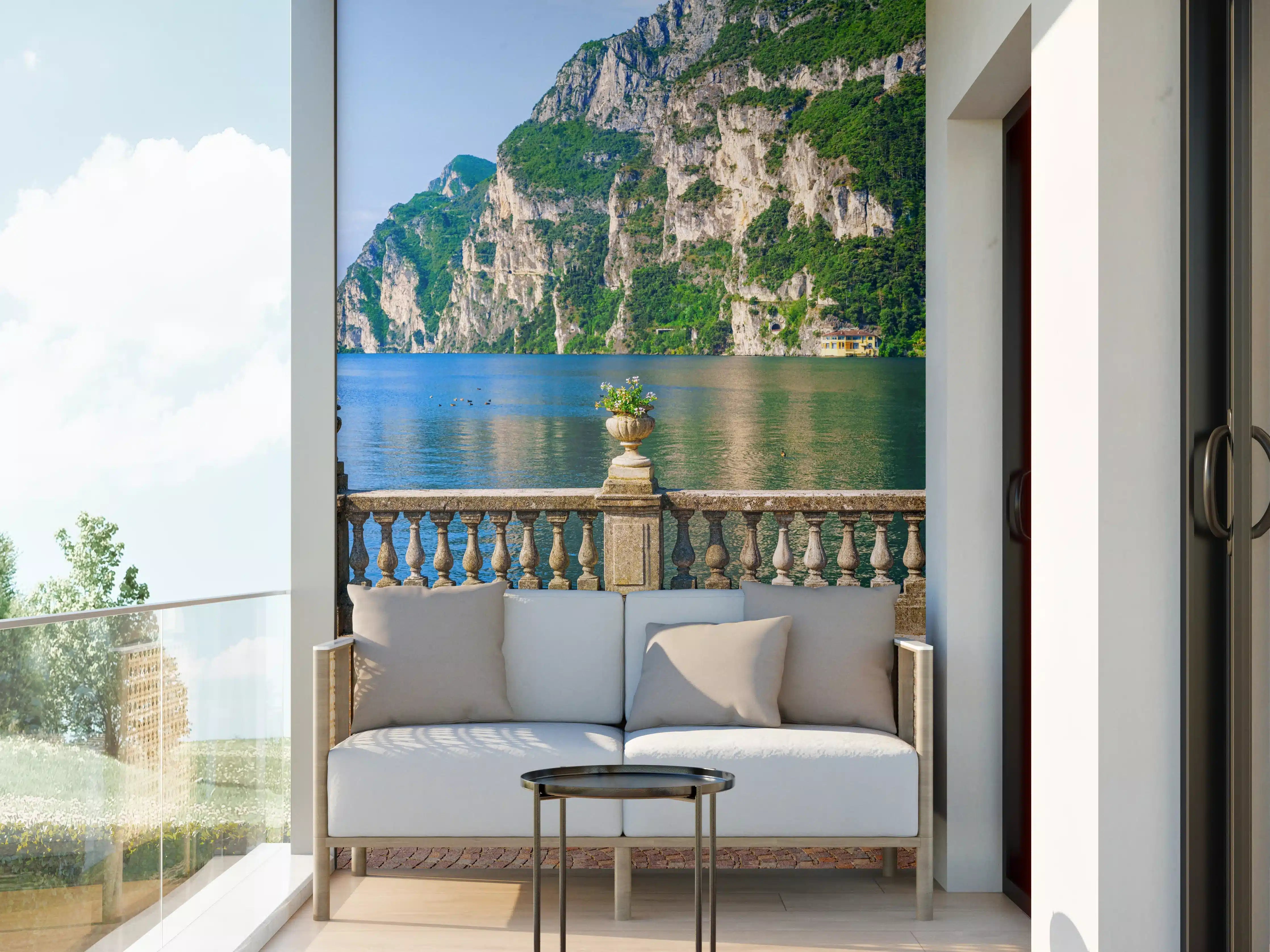 Wandverkleidung außen - Italien Riva del Garda See