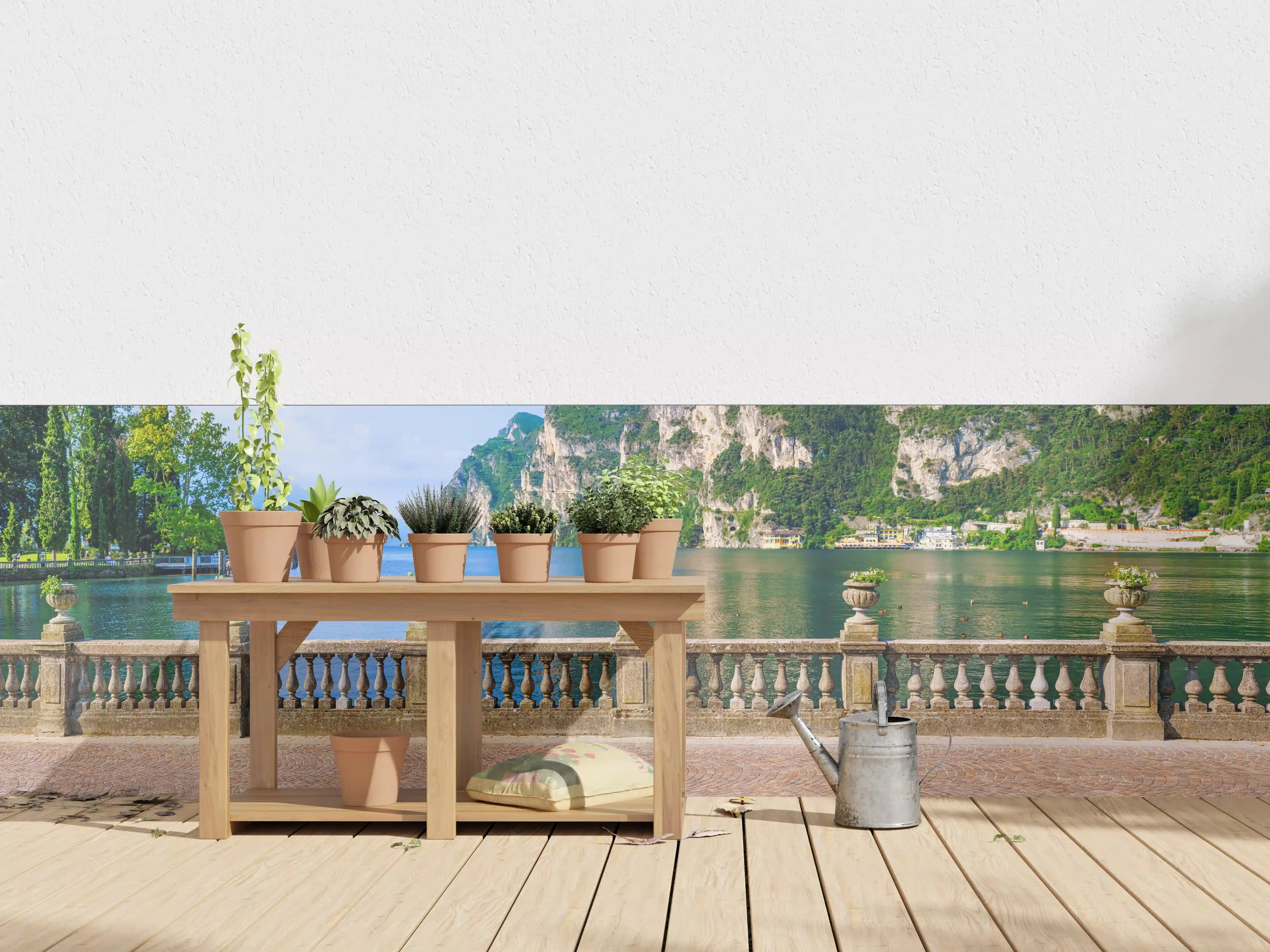 Wandverkleidung außen - Italien Riva del Garda See