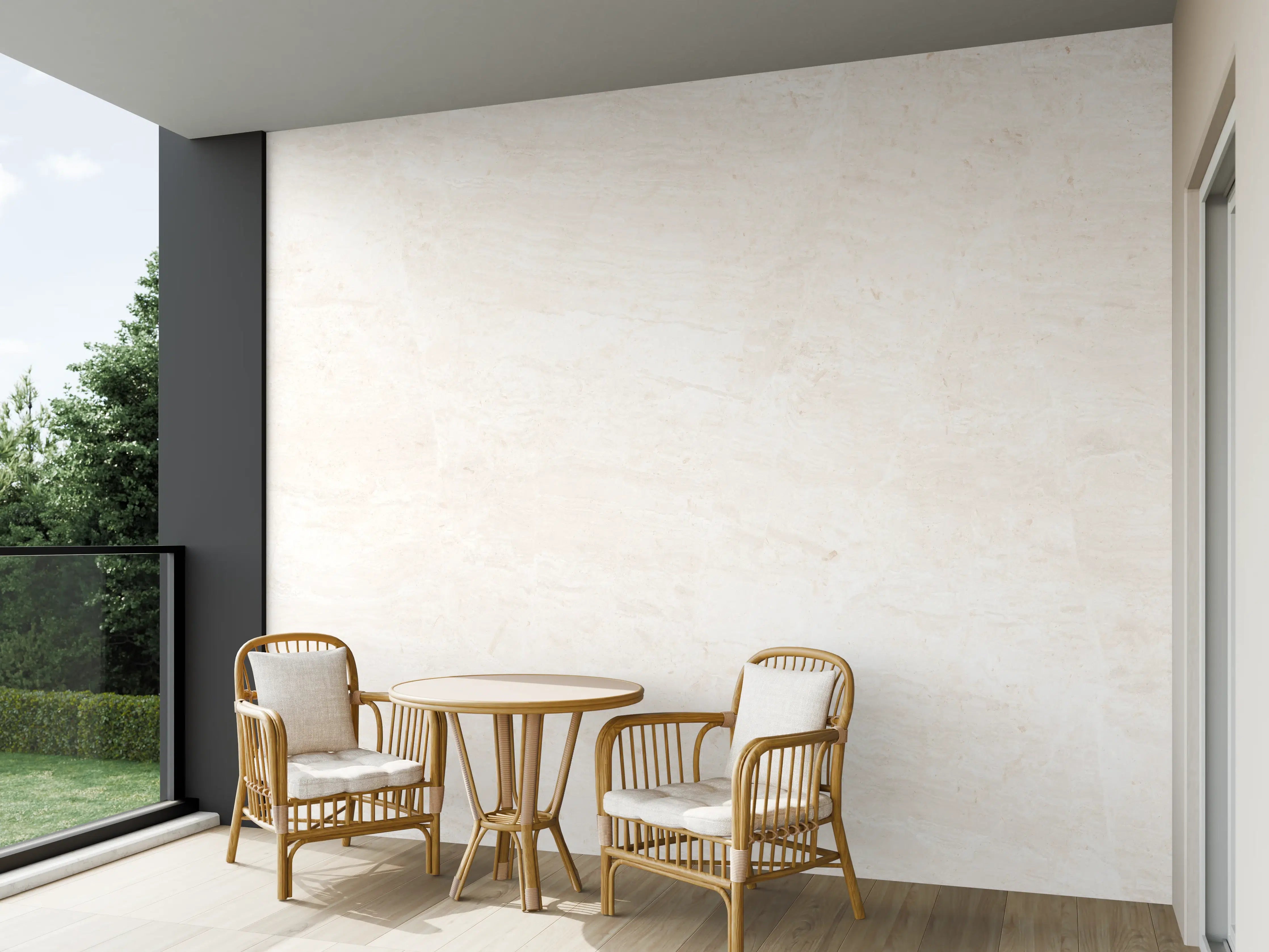 Wandverkleidung außen - Italienischer Marmor