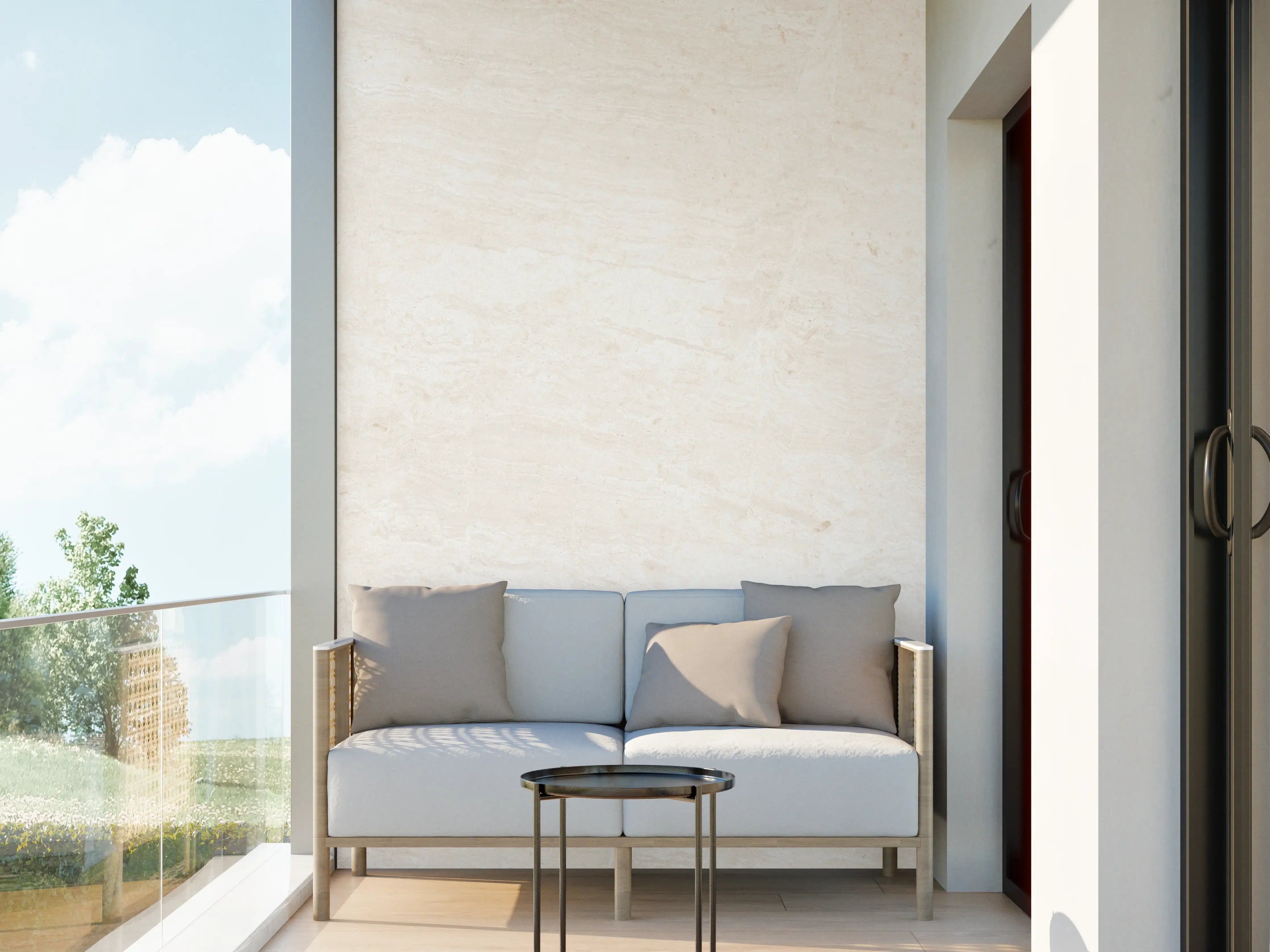 Wandverkleidung außen - Italienischer Marmor