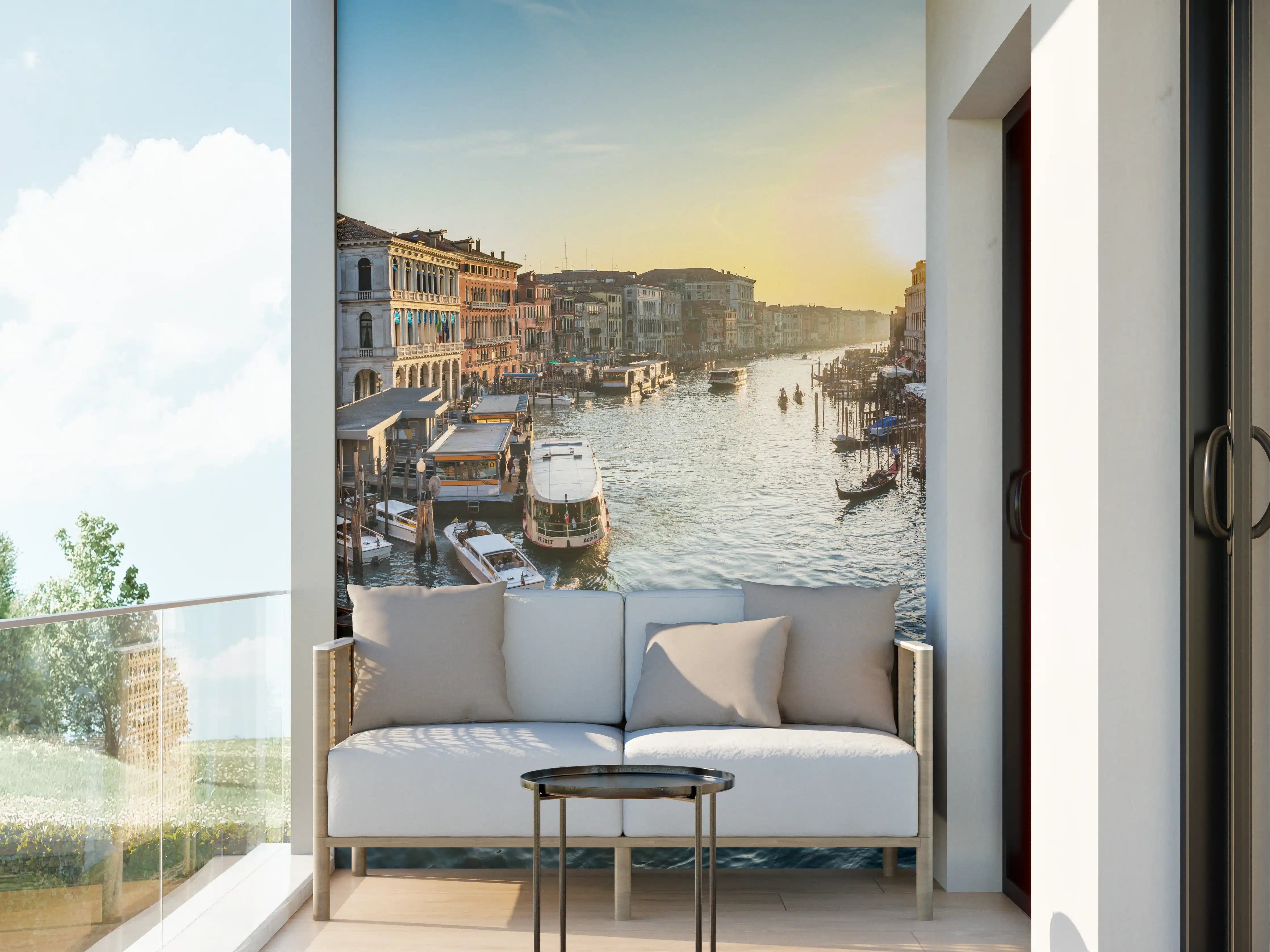 Wandverkleidung außen - Kanäle von Venedig - Italien