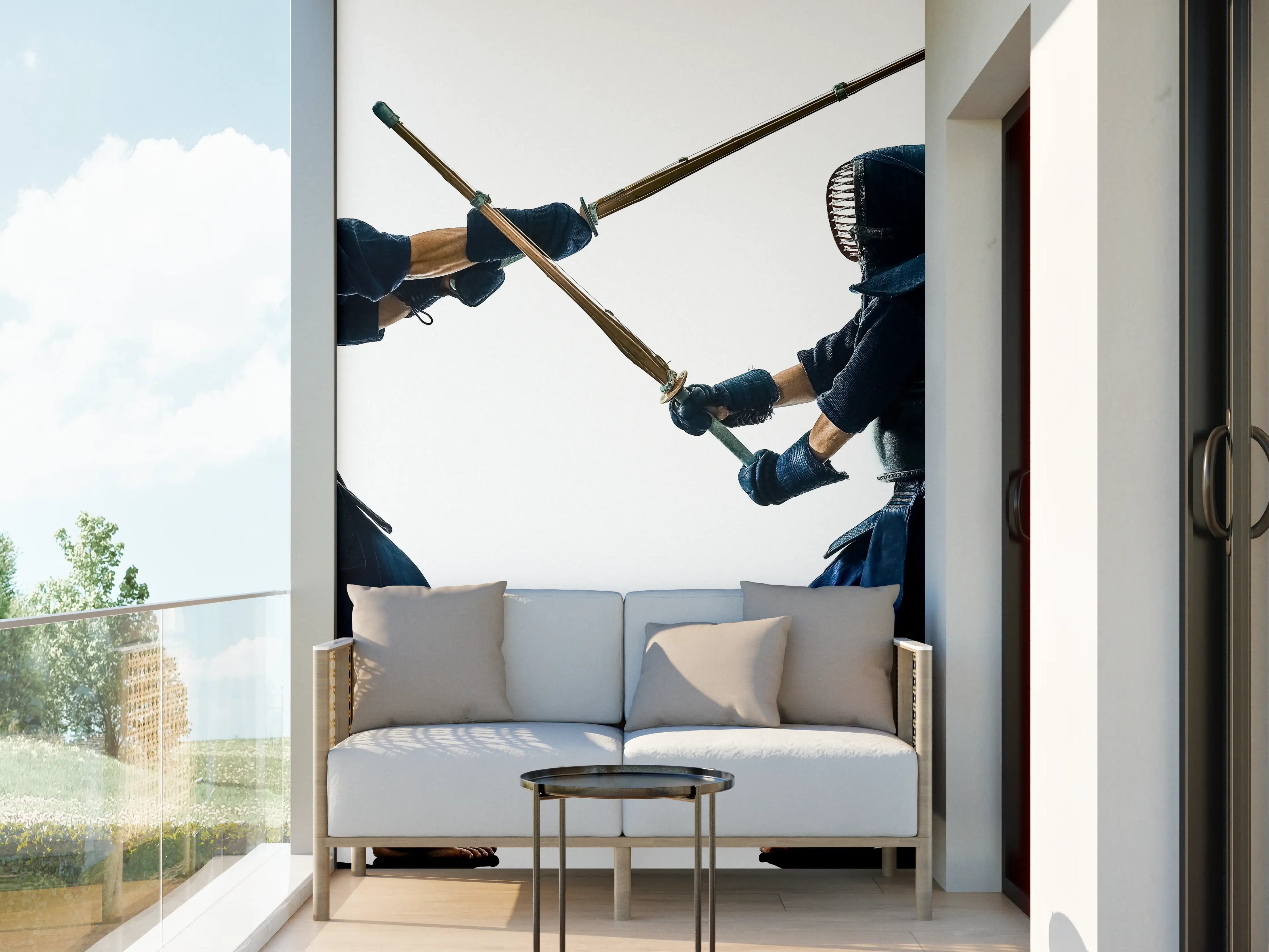 Wandverkleidung außen - Kendo Kampfsport