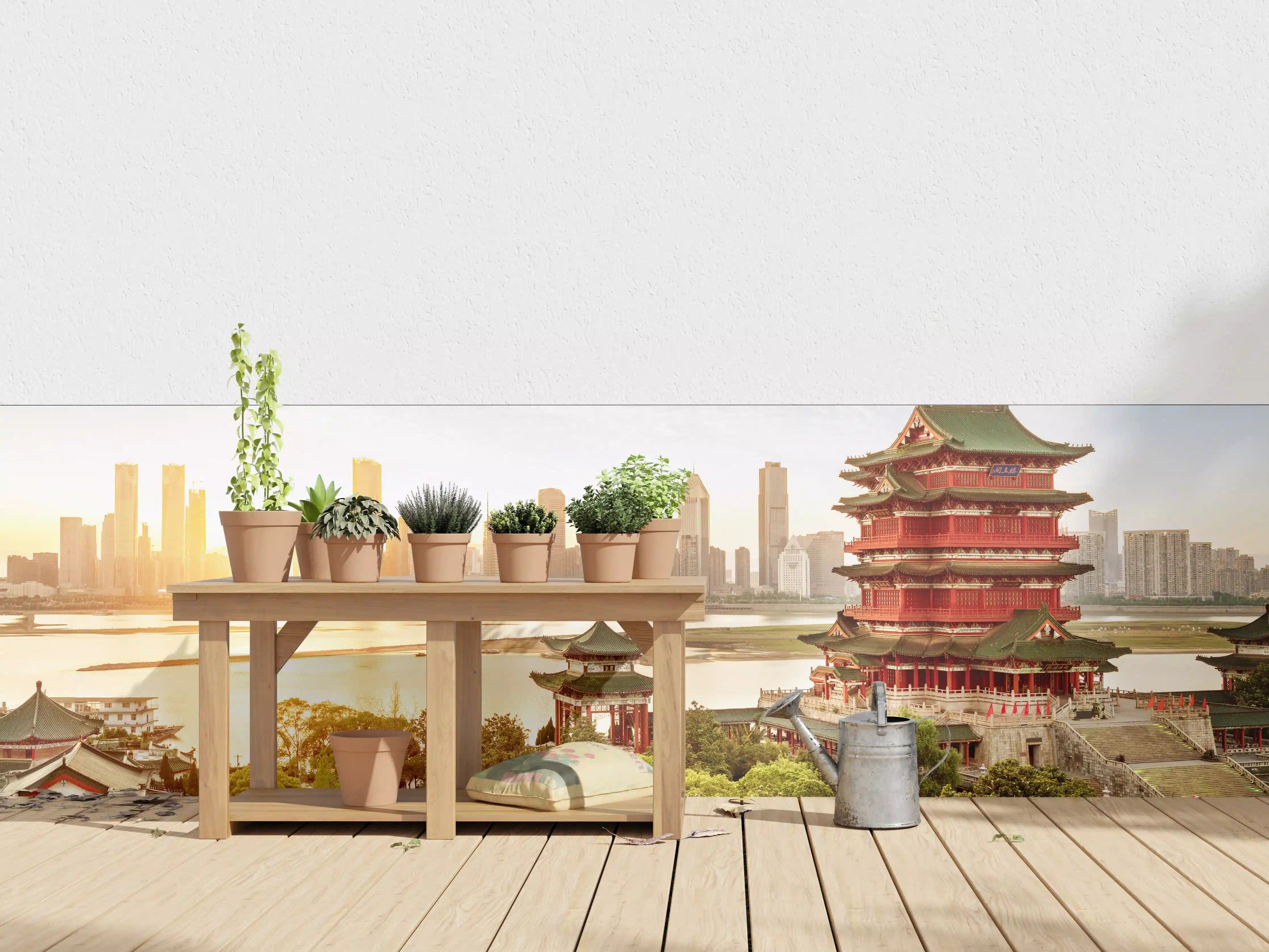 Wandverkleidung außen - Klassische chinesische Architektur