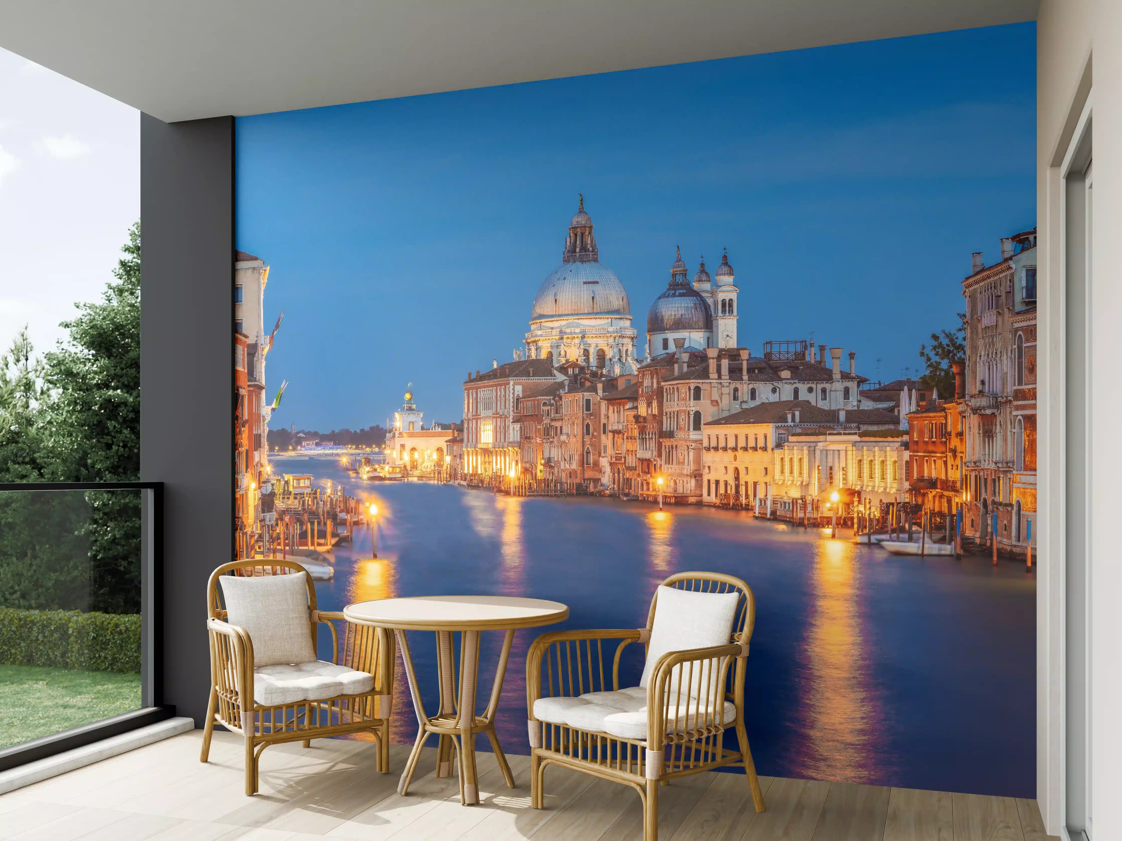 Wandverkleidung außen - Klassischer Panoramablick auf den Canal Grande