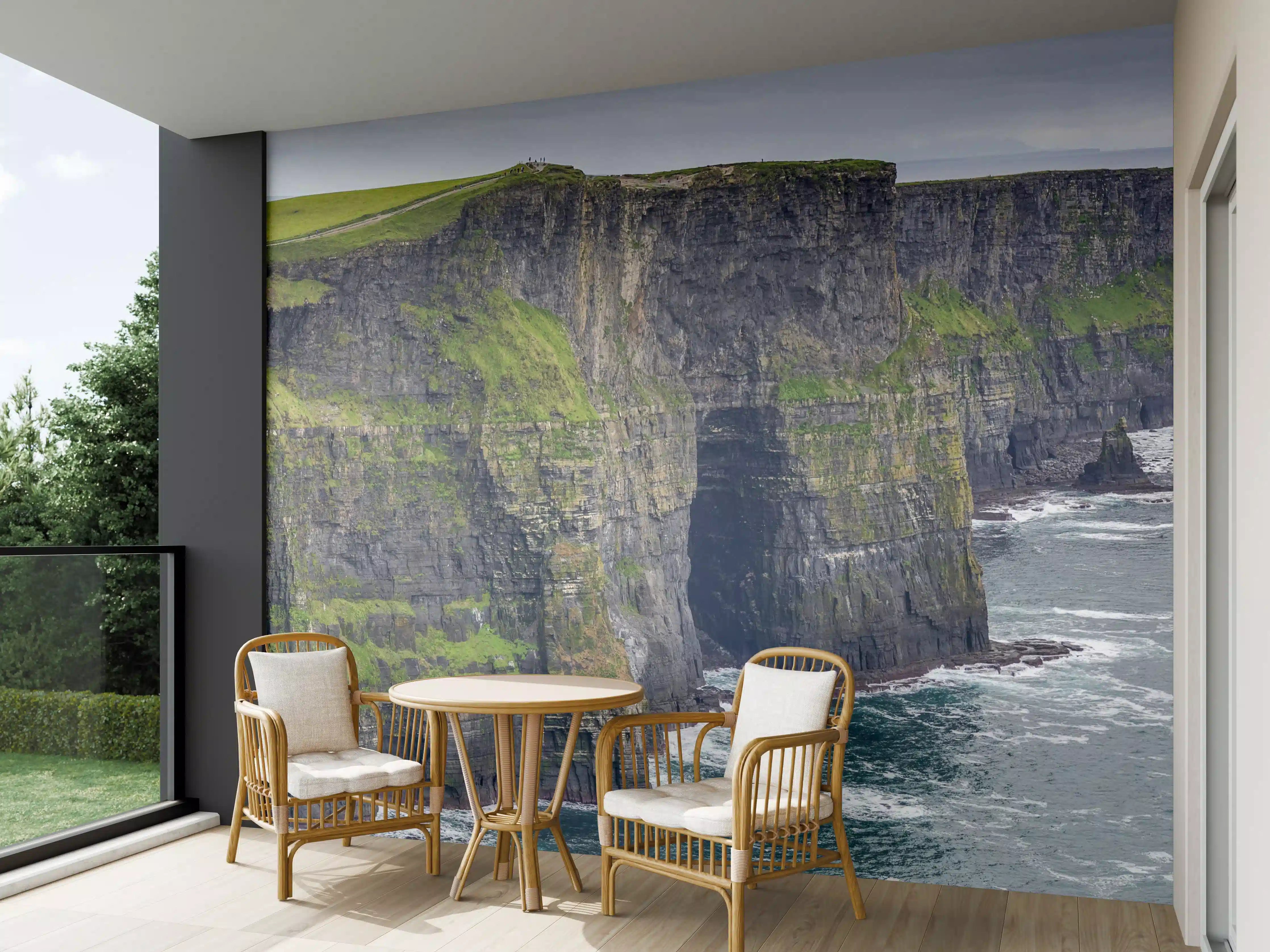 Wandverkleidung außen - Klippenlinie in Kerry - Irland