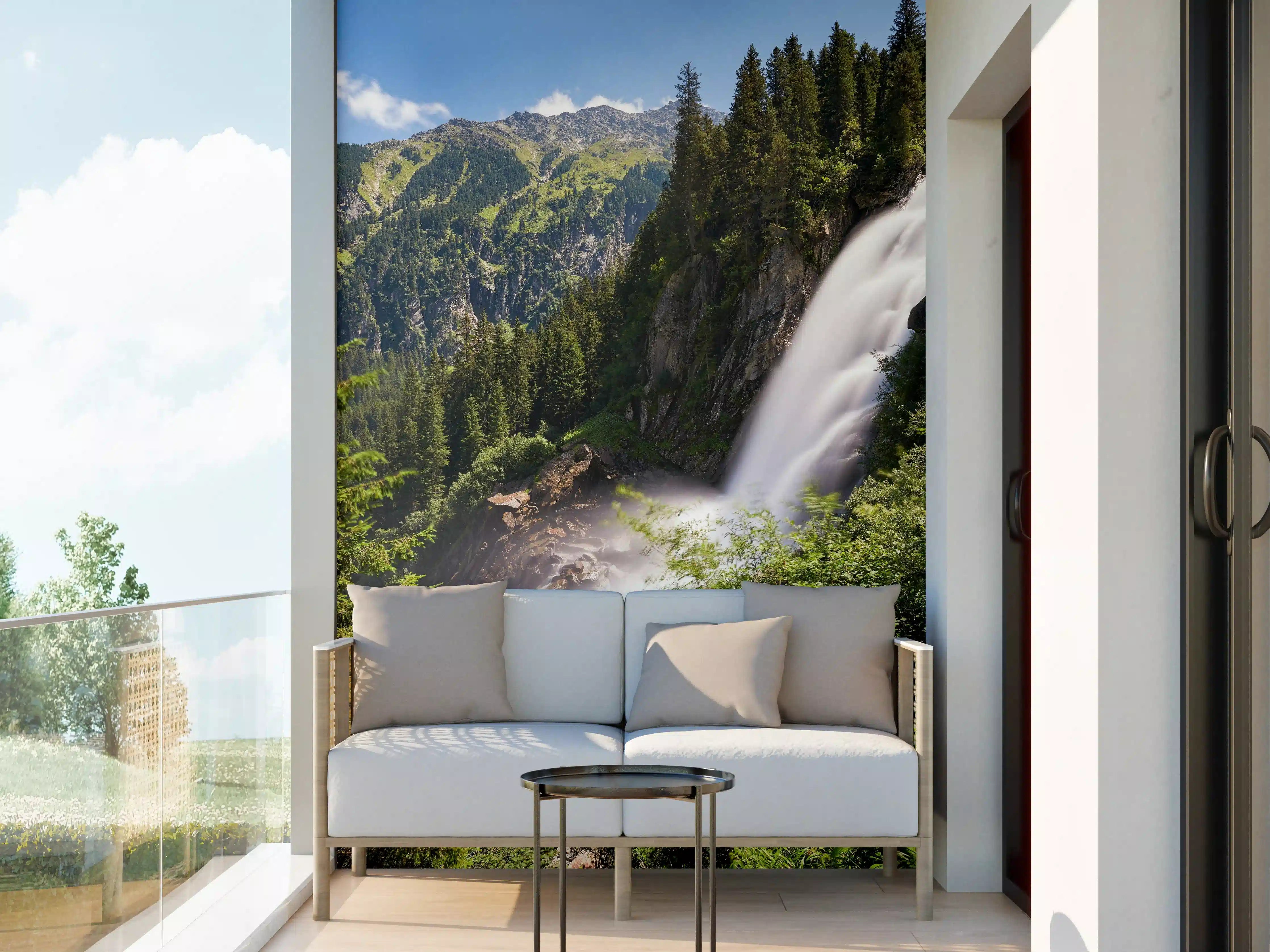 Wandverkleidung außen - Krimmler Wasserfall