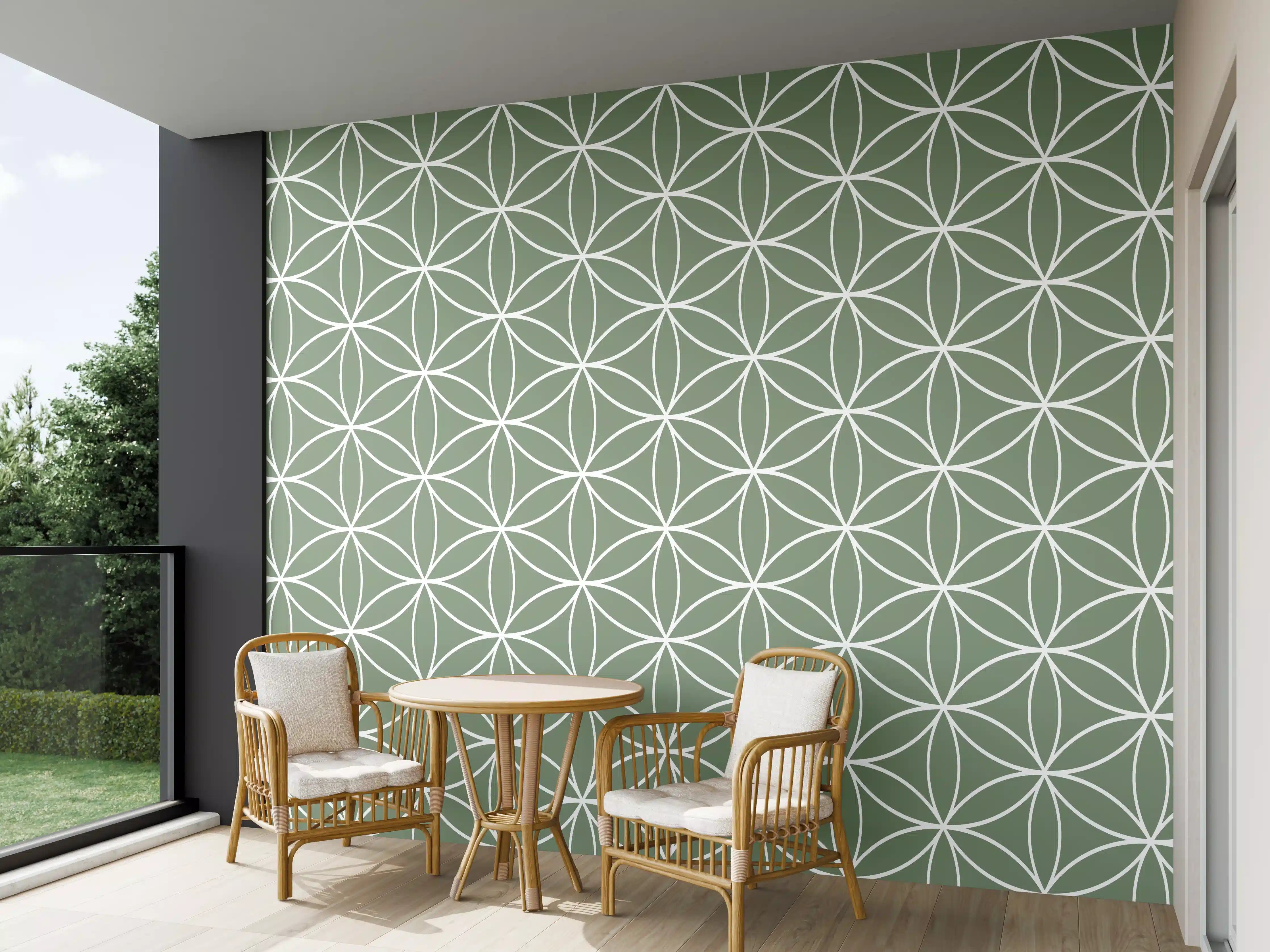 Wandverkleidung außen - Luxus-Grau-Muster-Mosaik