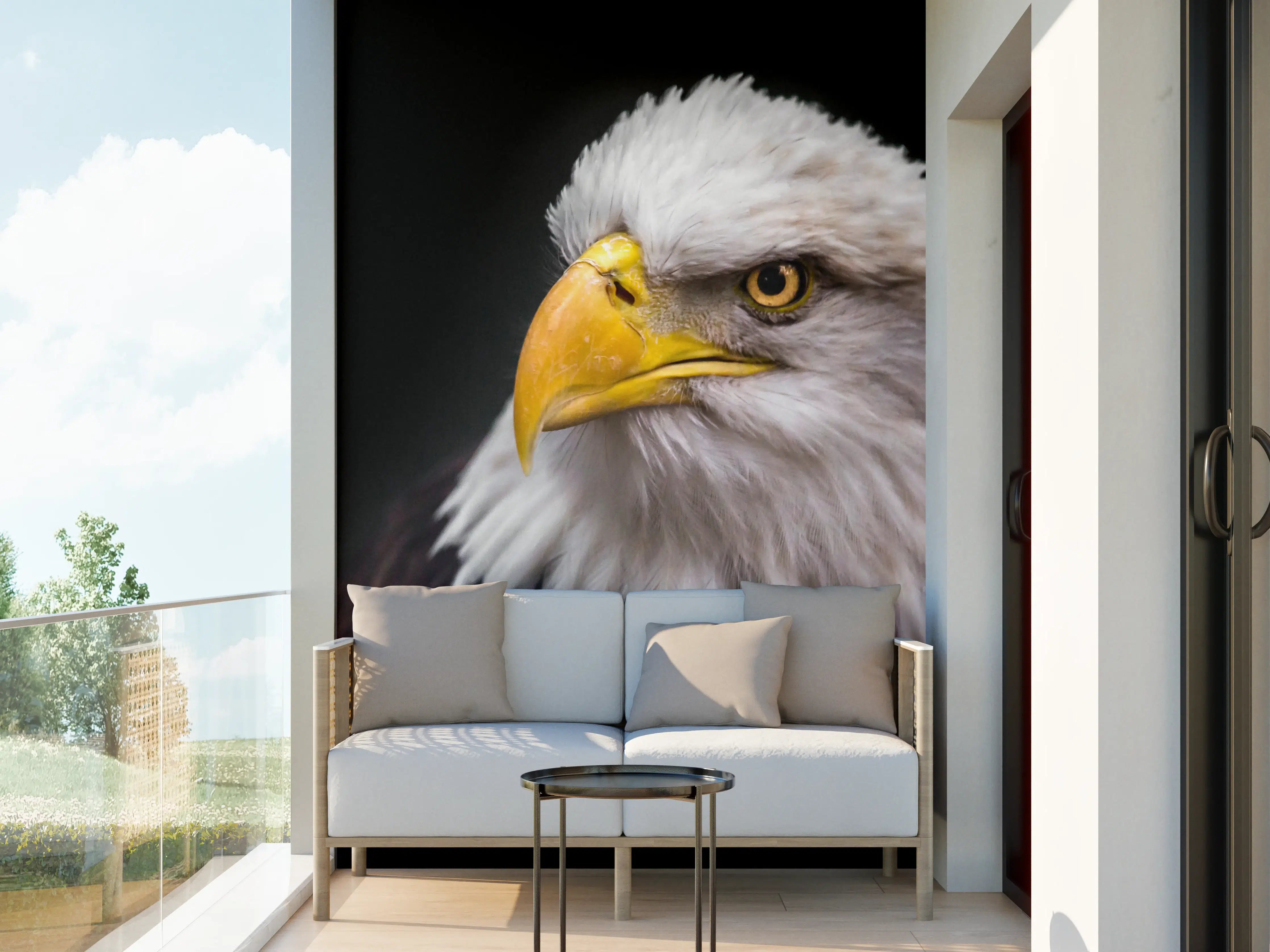 Wandverkleidung außen - Majestätischer Adler