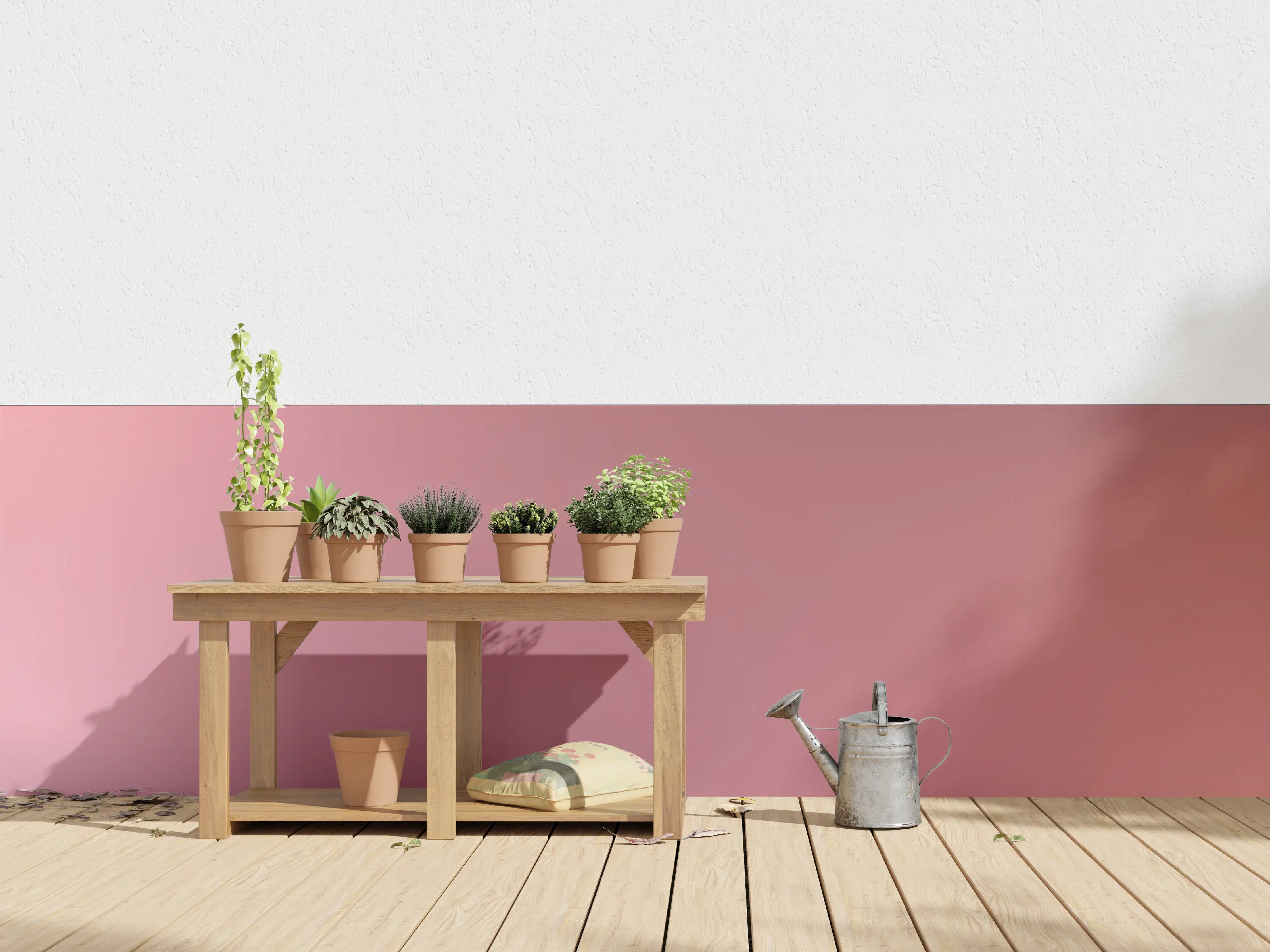 Wandverkleidung außen - Moderne Farbe mit sanfter Textur