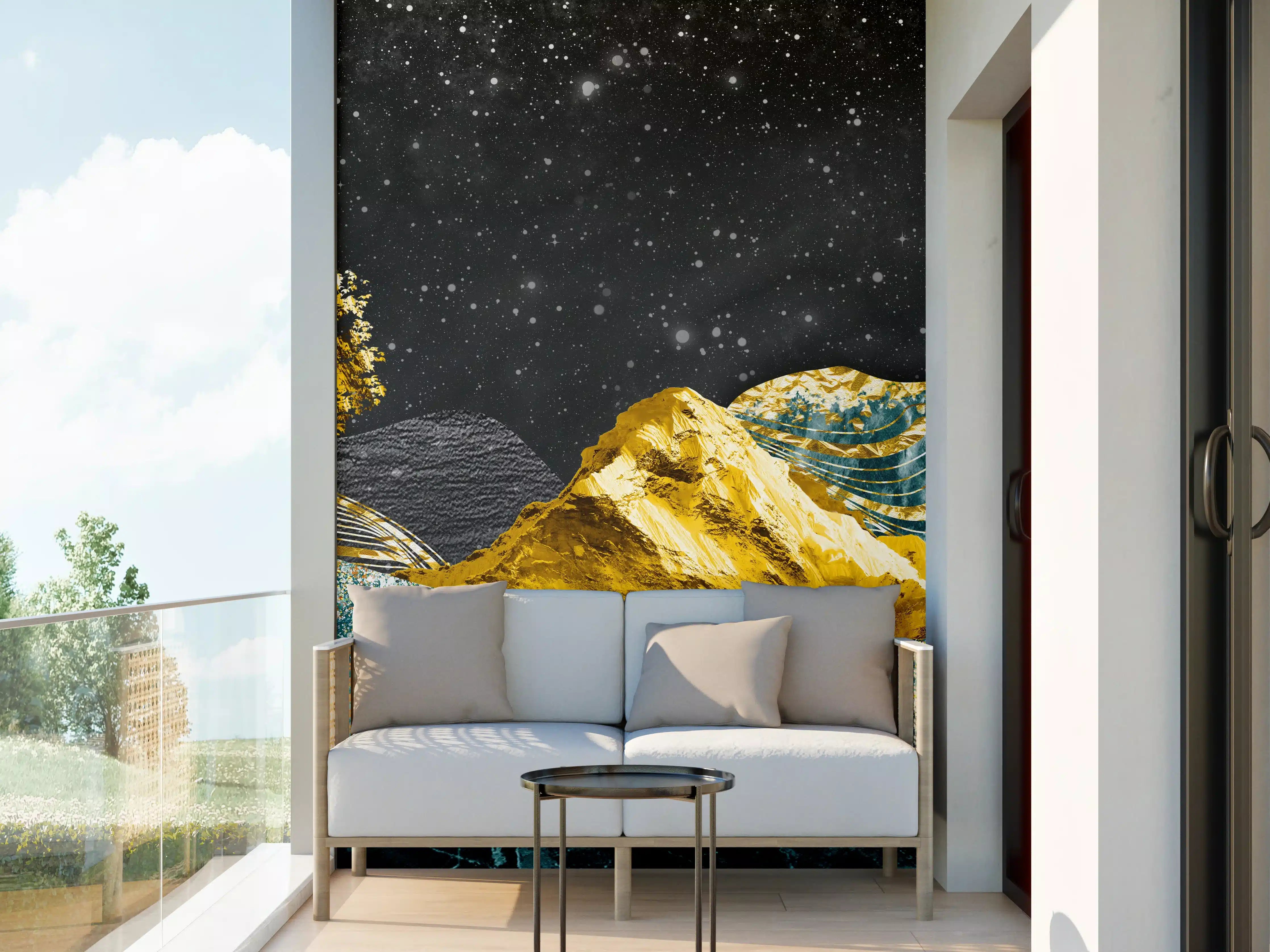 Wandverkleidung außen - Moderne Kunst - Landschaft