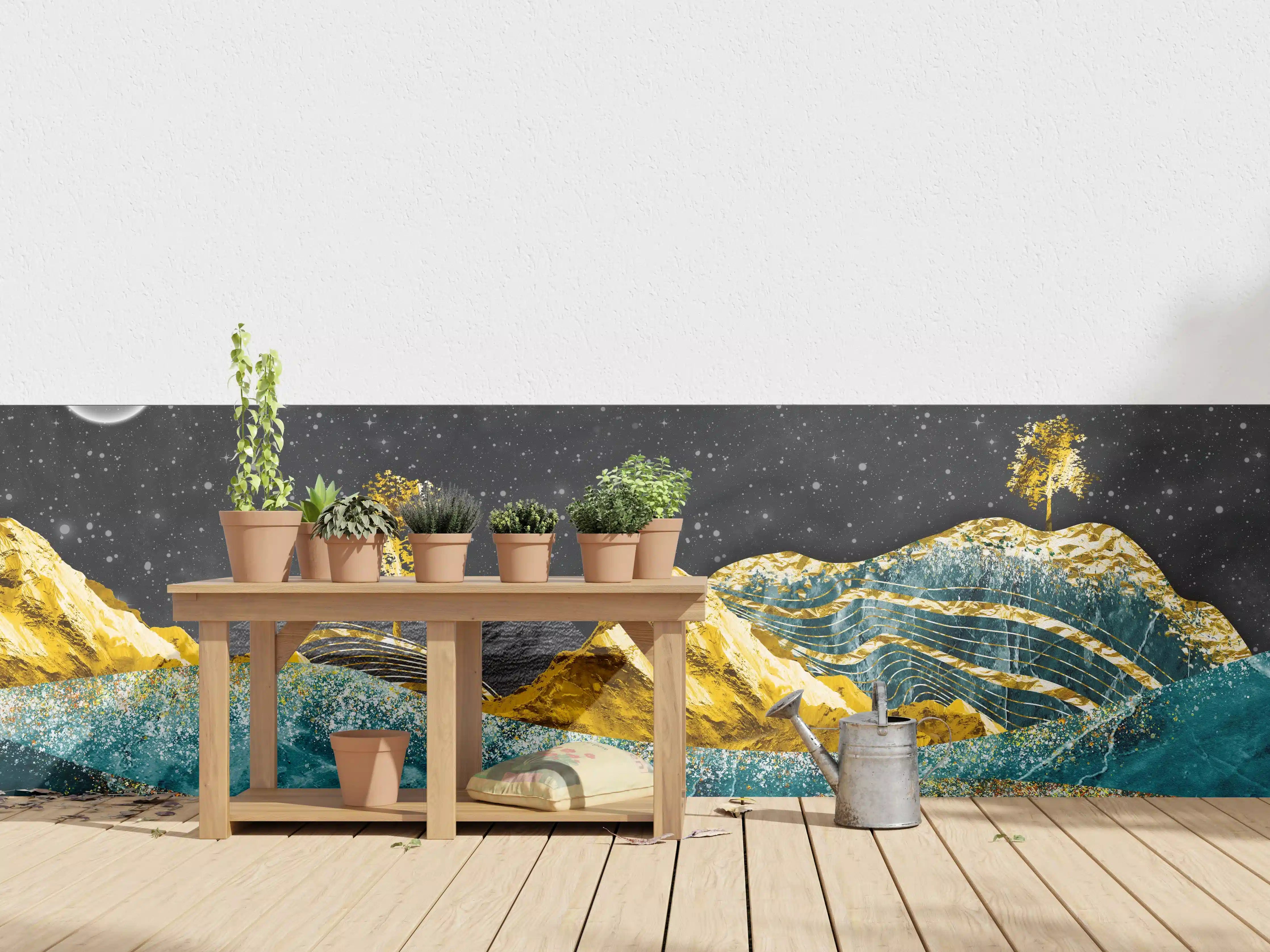Wandverkleidung außen - Moderne Kunst - Landschaft
