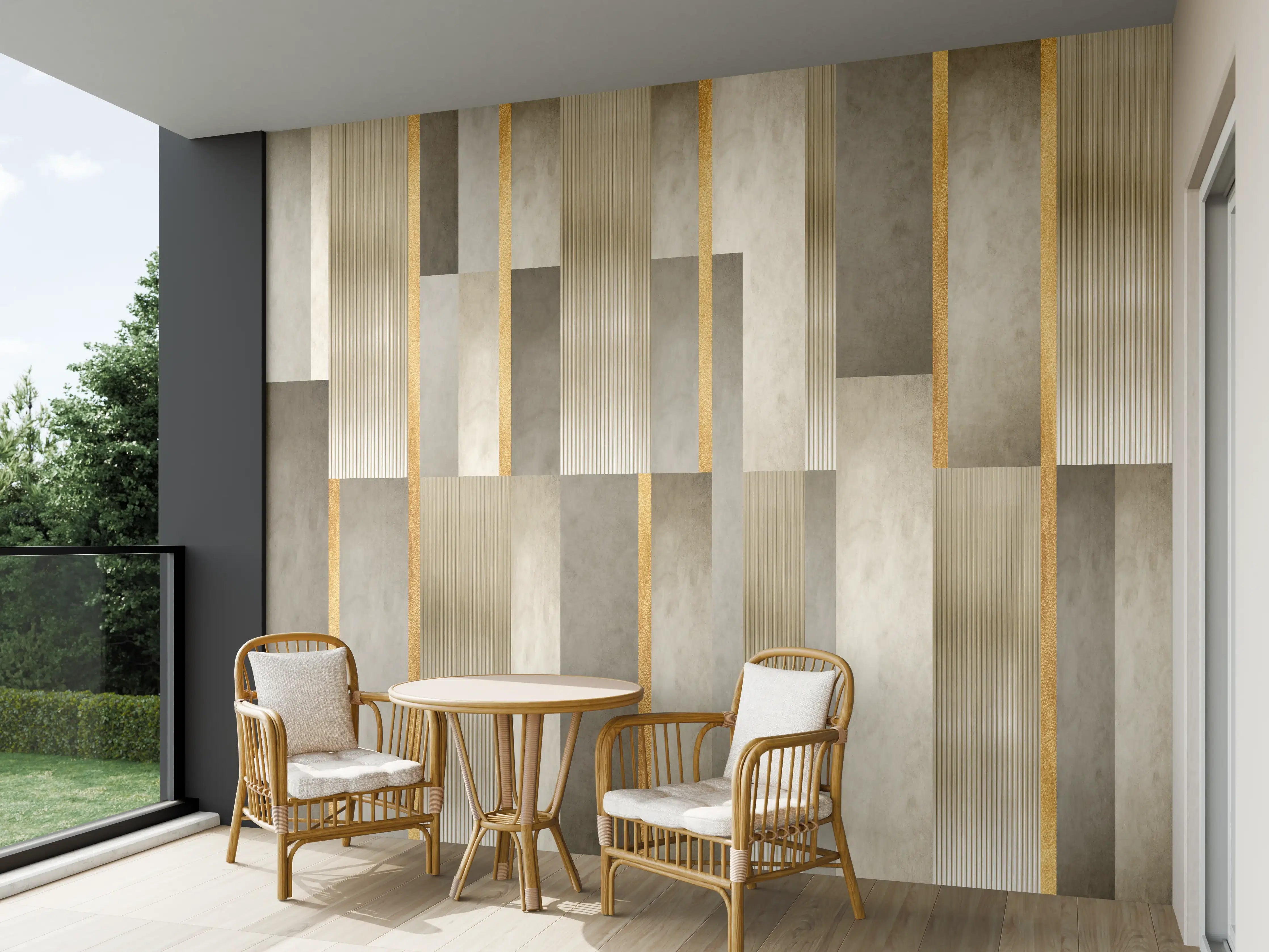 Wandverkleidung außen - Modernes Wandmuster - Orient