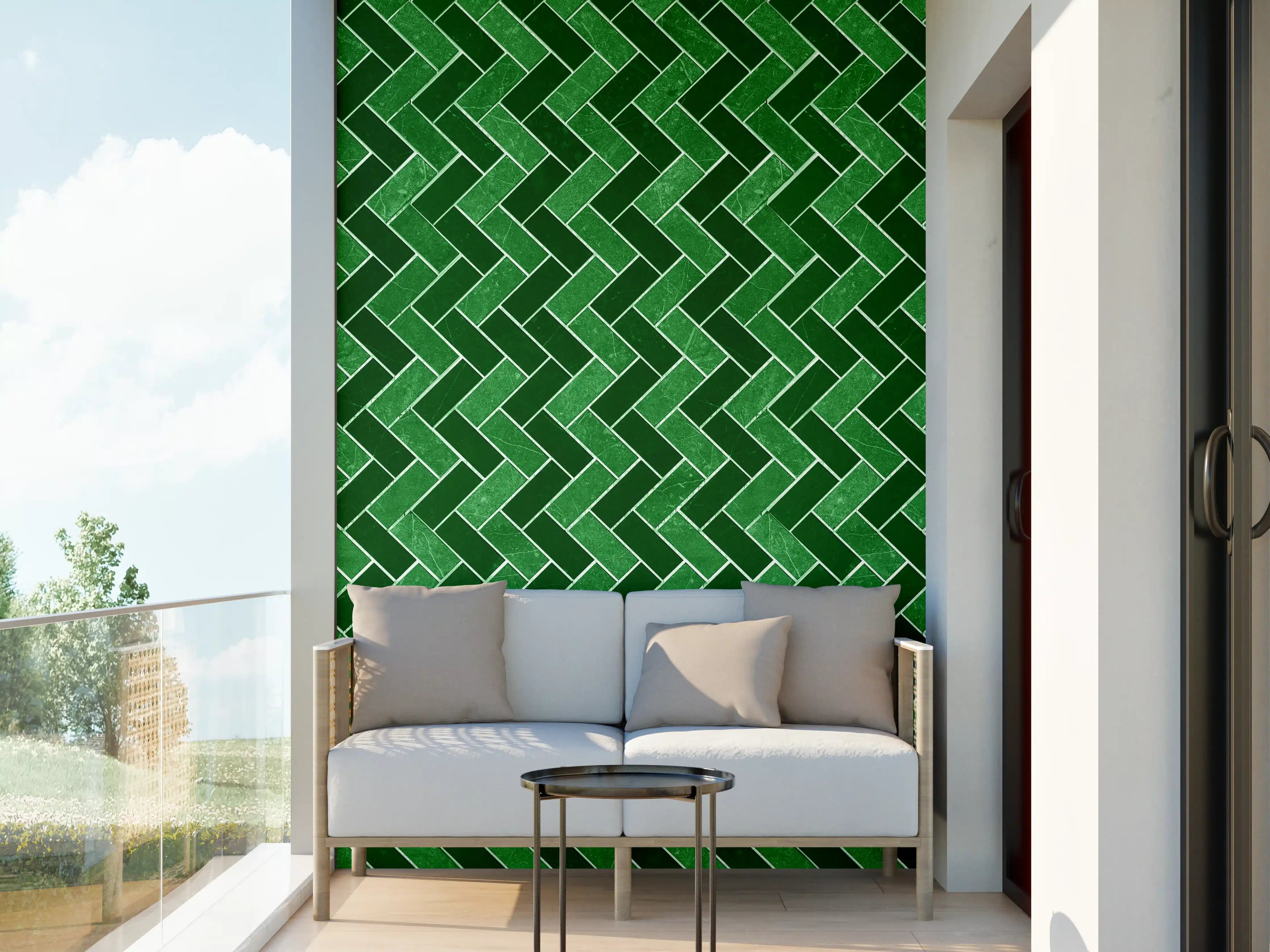 Wandverkleidung außen - Mosaik Textur - Fliesen