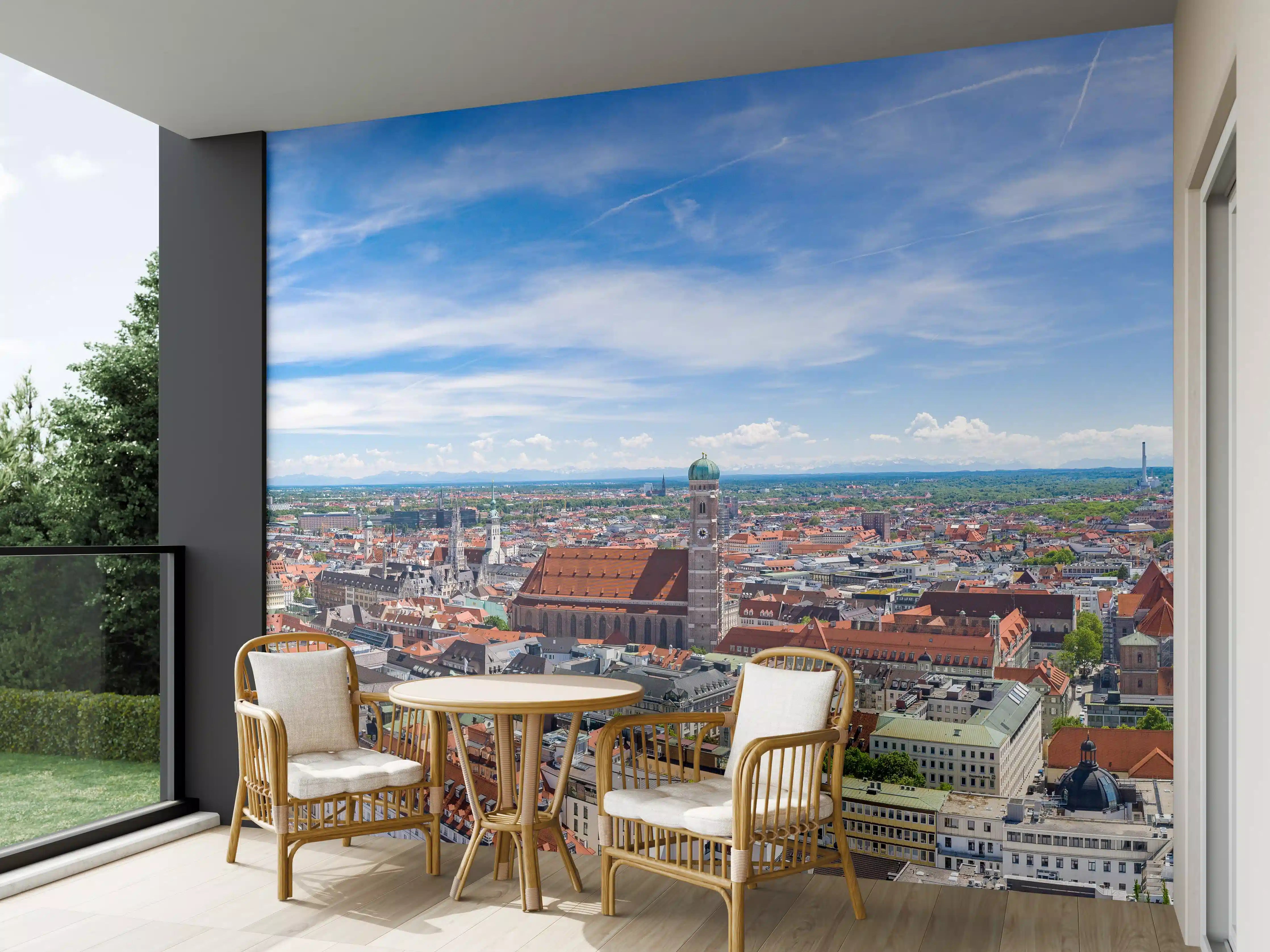 Wandverkleidung außen - München Panorama